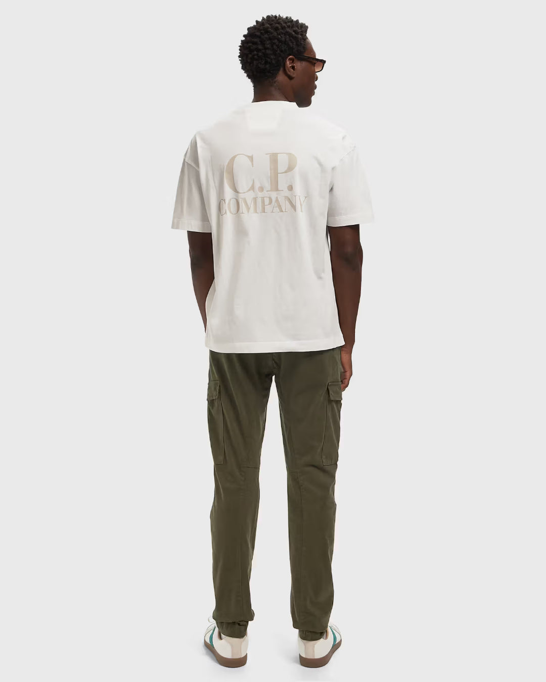 Camiseta C.P. Company 30/1 Jersey Short Sleeve Comfort T-shirt 21CMTS135A005100W 103 C.P. COMPANY 