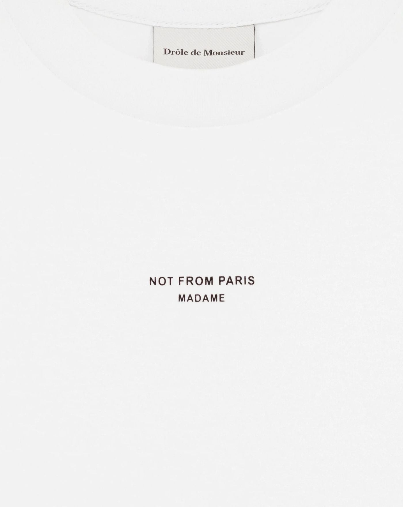 Camiseta Drole de Monsieur Classic Slogan T-shirt TS202 CO002 OPW DROLE DE MONSIEUR 
