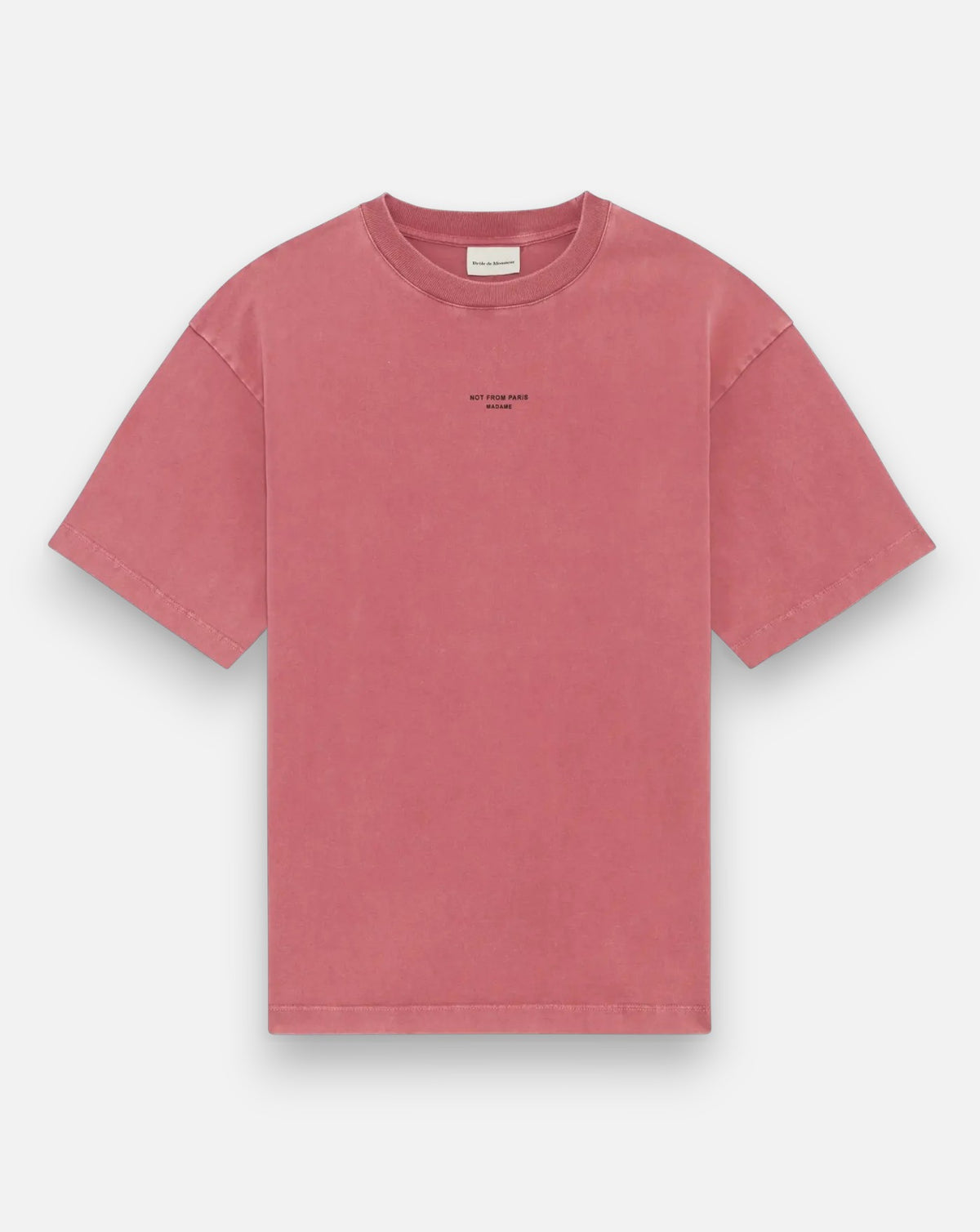 Camiseta Drole de Monsieur Classic Slogan TS202 CO248 DARK PINK DROLE DE MONSIEUR 