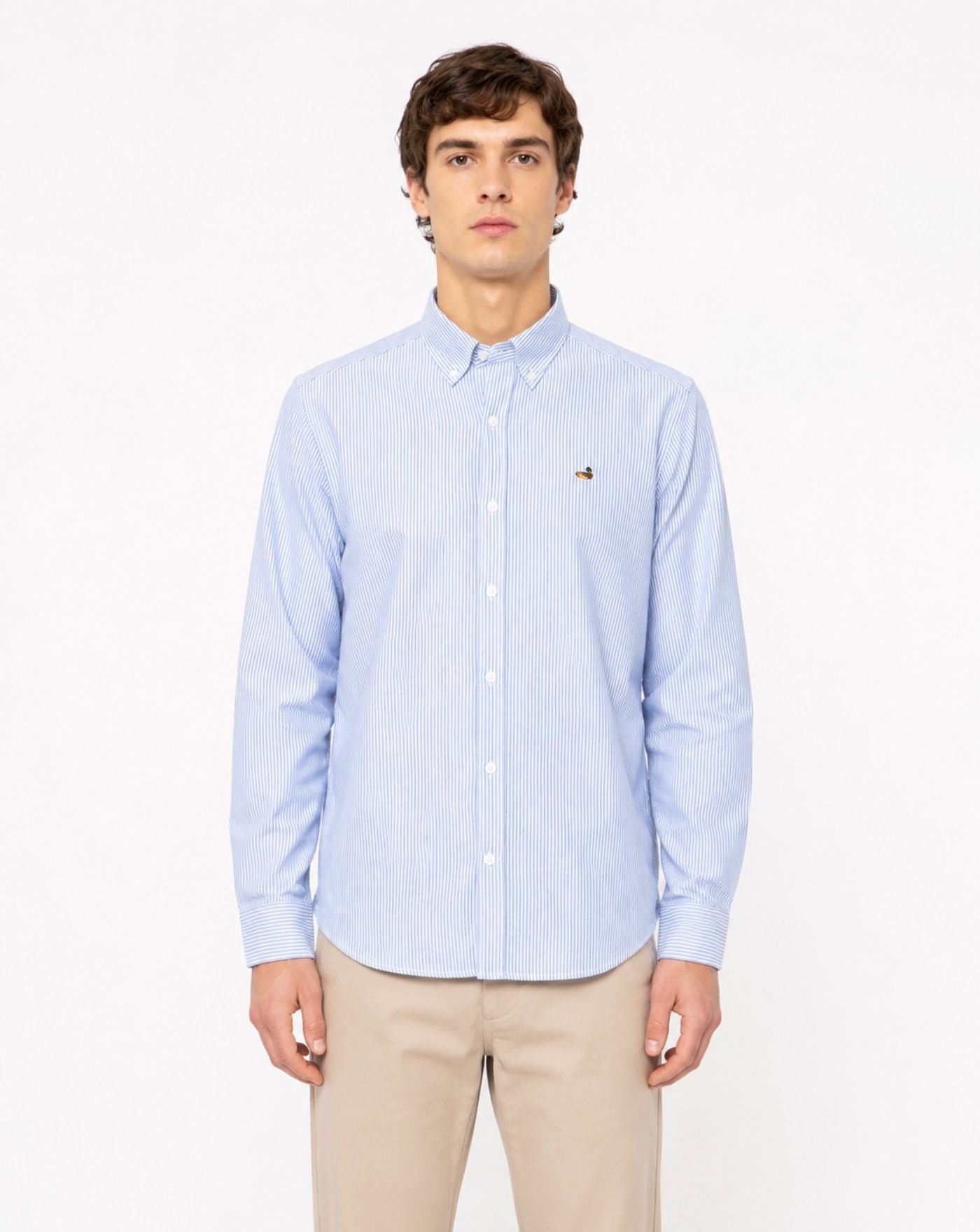 Camisa Edmmond Duck Striped 3261002500 PLAIN LIGHT BLUE EDMMOND 