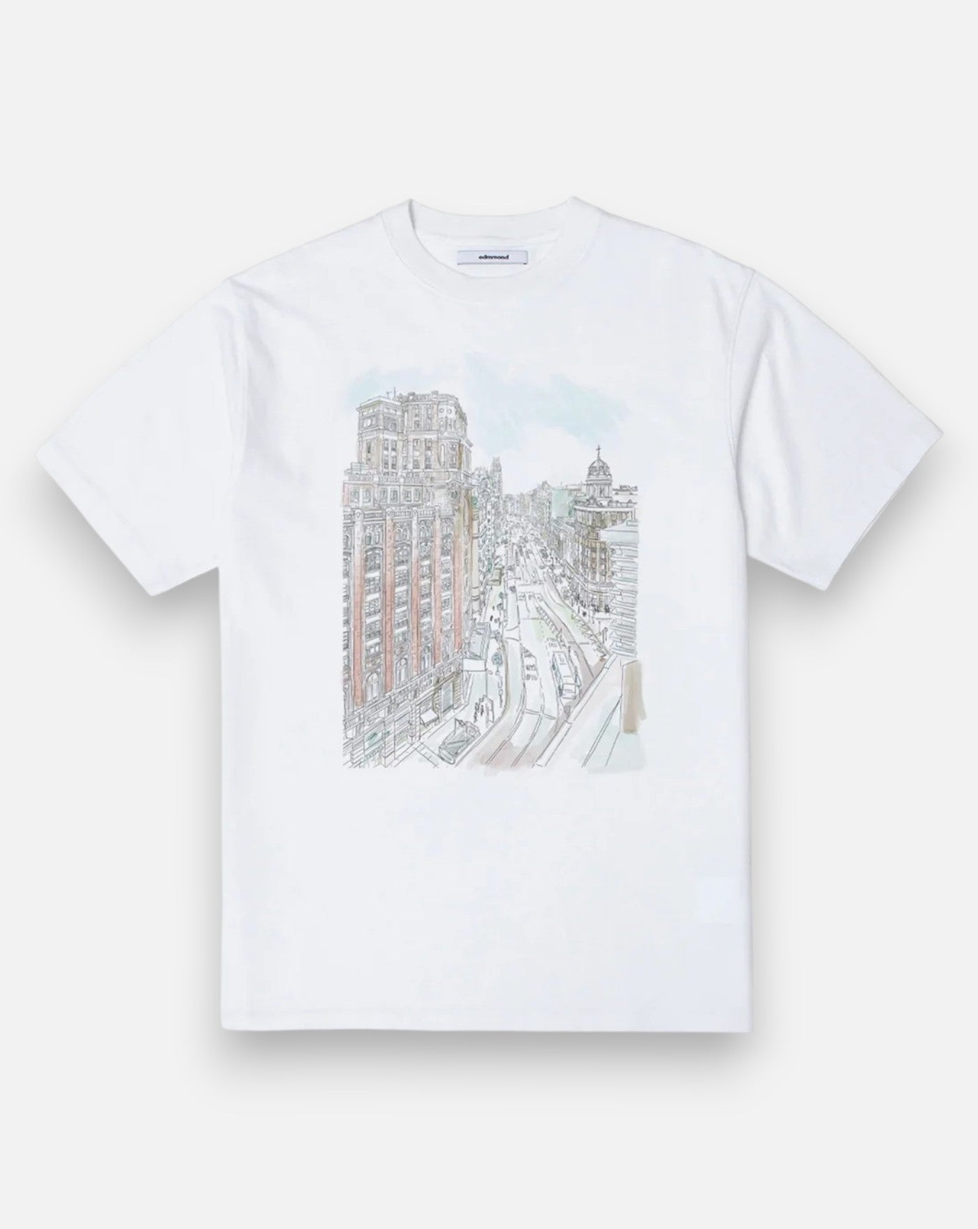 Camiseta Edmmond Gran Via 3263011000 PLAIN WHITE EDMMOND 