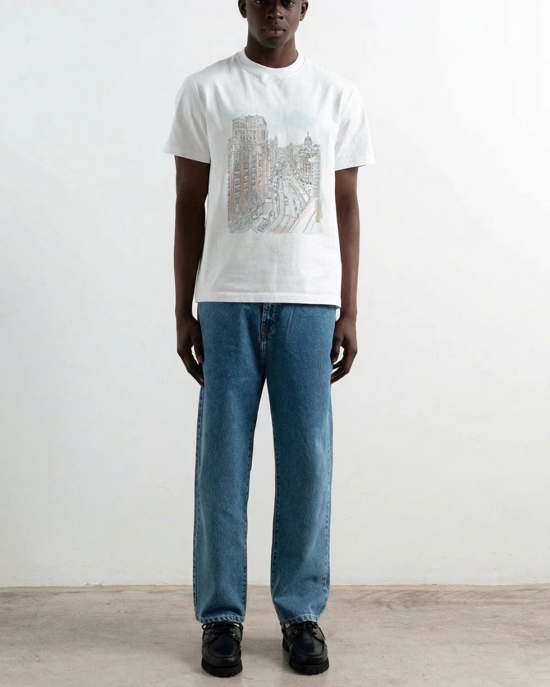 Camiseta Edmmond Gran Via 3263011000 PLAIN WHITE EDMMOND 