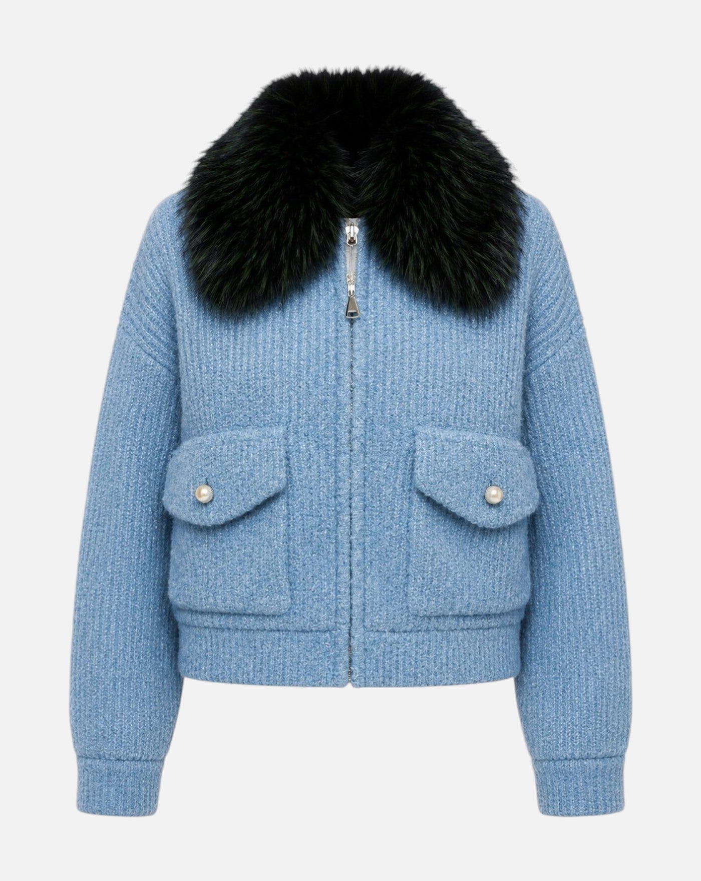 Chaqueta Essentiel Antwerp Kanada Knitted Jacket With Fur KANADA AA19 ESSENTIEL ANTWERP 