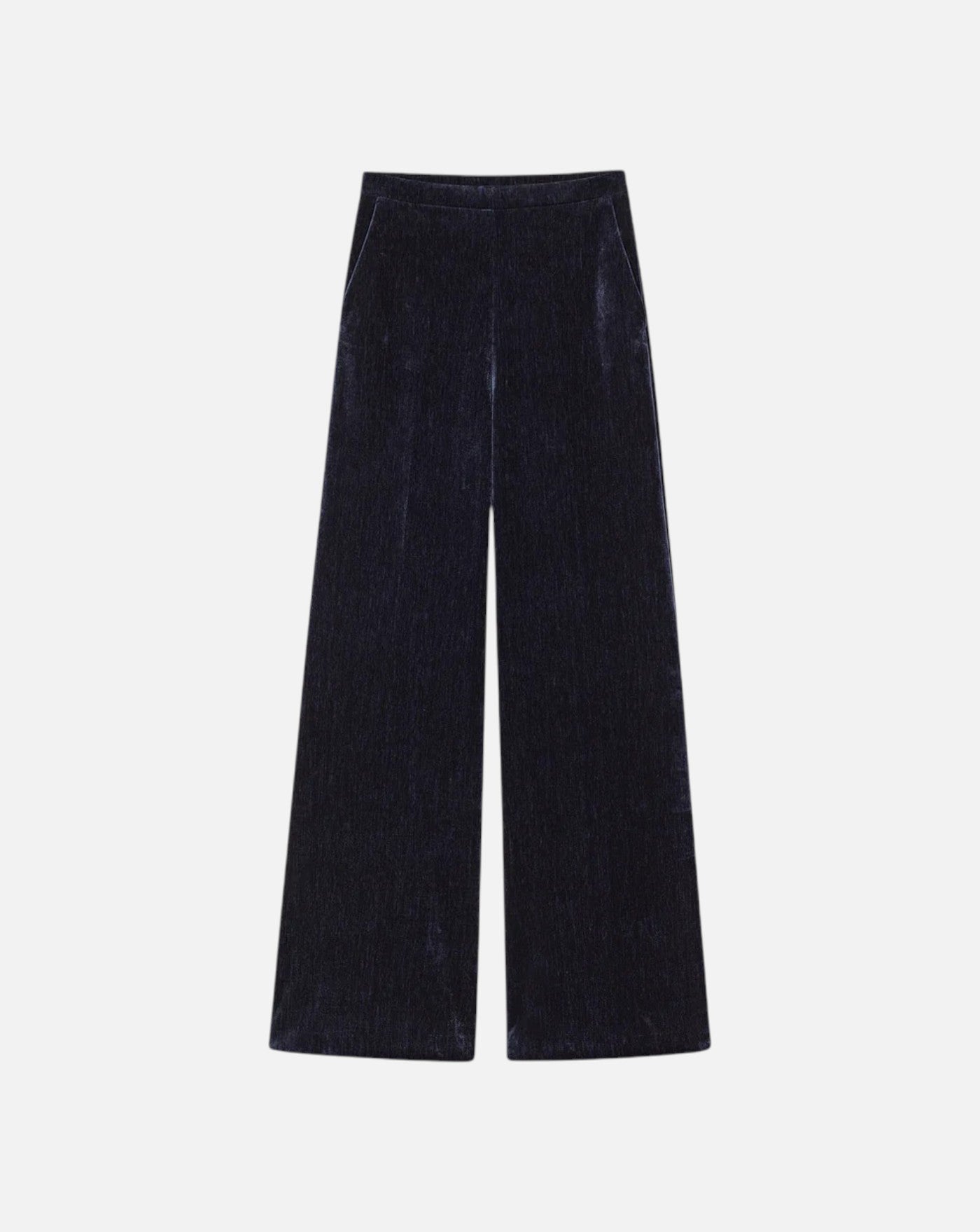 Pantalones Forte Forte Double Twill Velvet High Waist 15022 NOTTE FORTE FORTE 