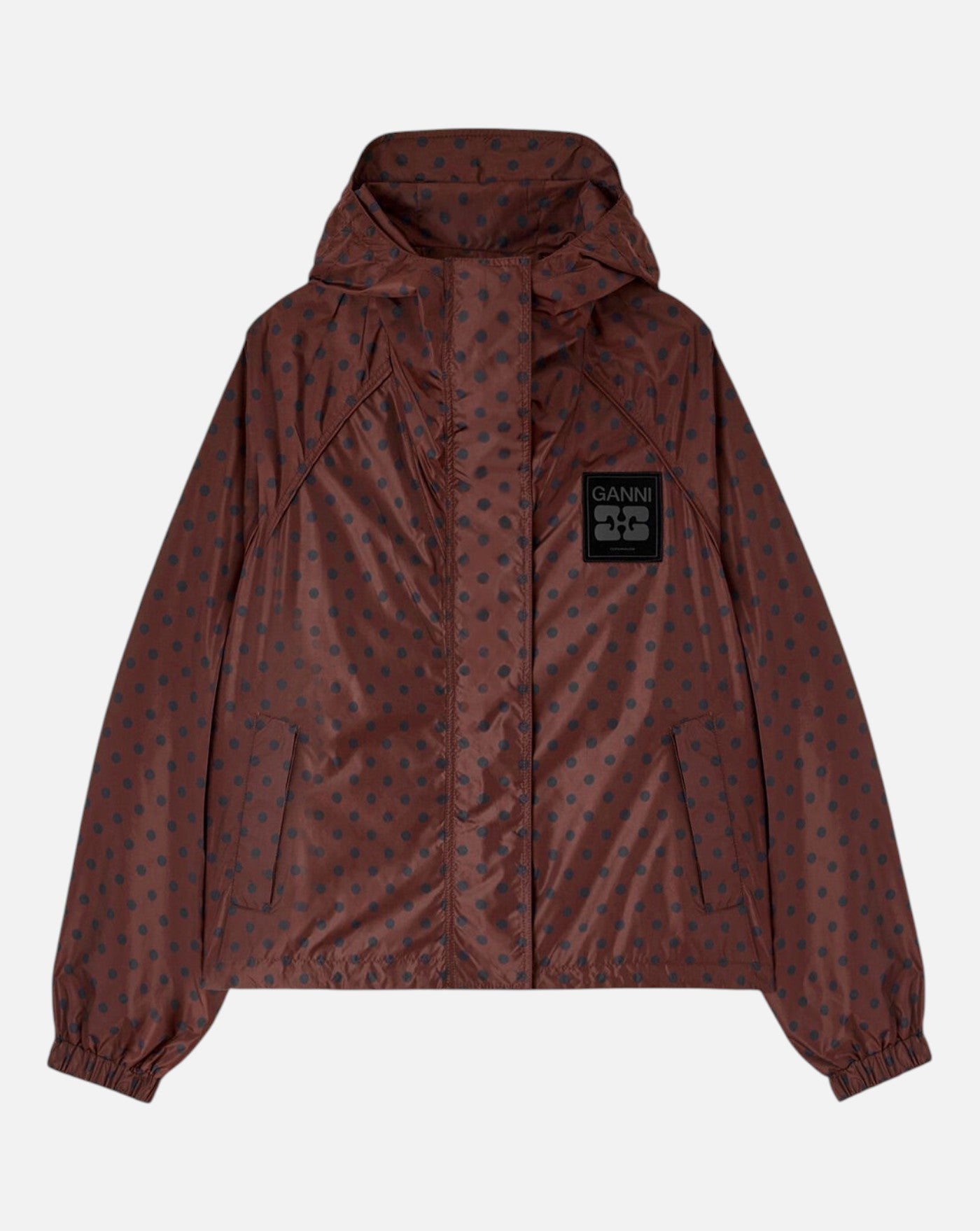Chaqueta Ganni Printed Flyweight Nylon	Jacket A1010197 979 GANNI 