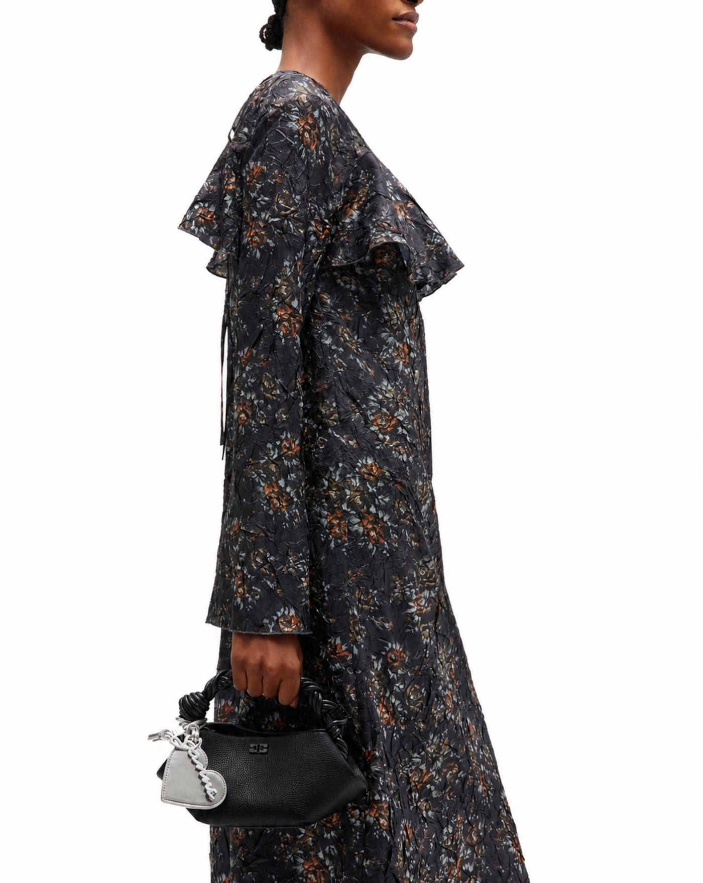 Bolso Ganni Bou Bag Mini Grained A6961 099 GANNI 