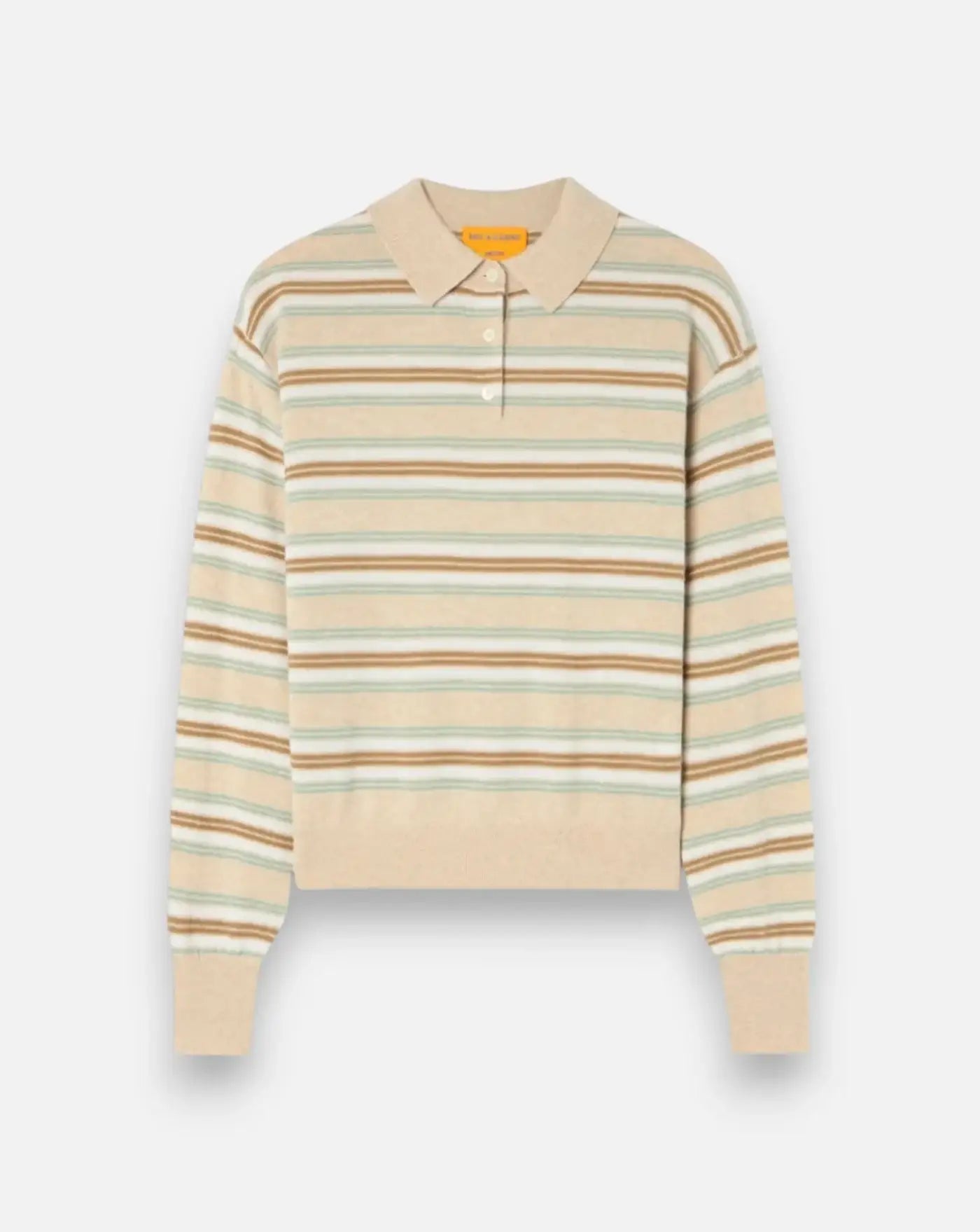 Jersey Collegiate Stripe Polo W43810JL SNDCO GUEST IN RESIDENCE 