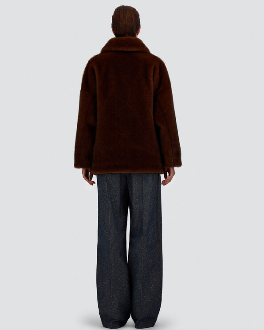 Abrigo Herno Woman's Knitted Half Coat GC000600D12739 8800 HERNO 