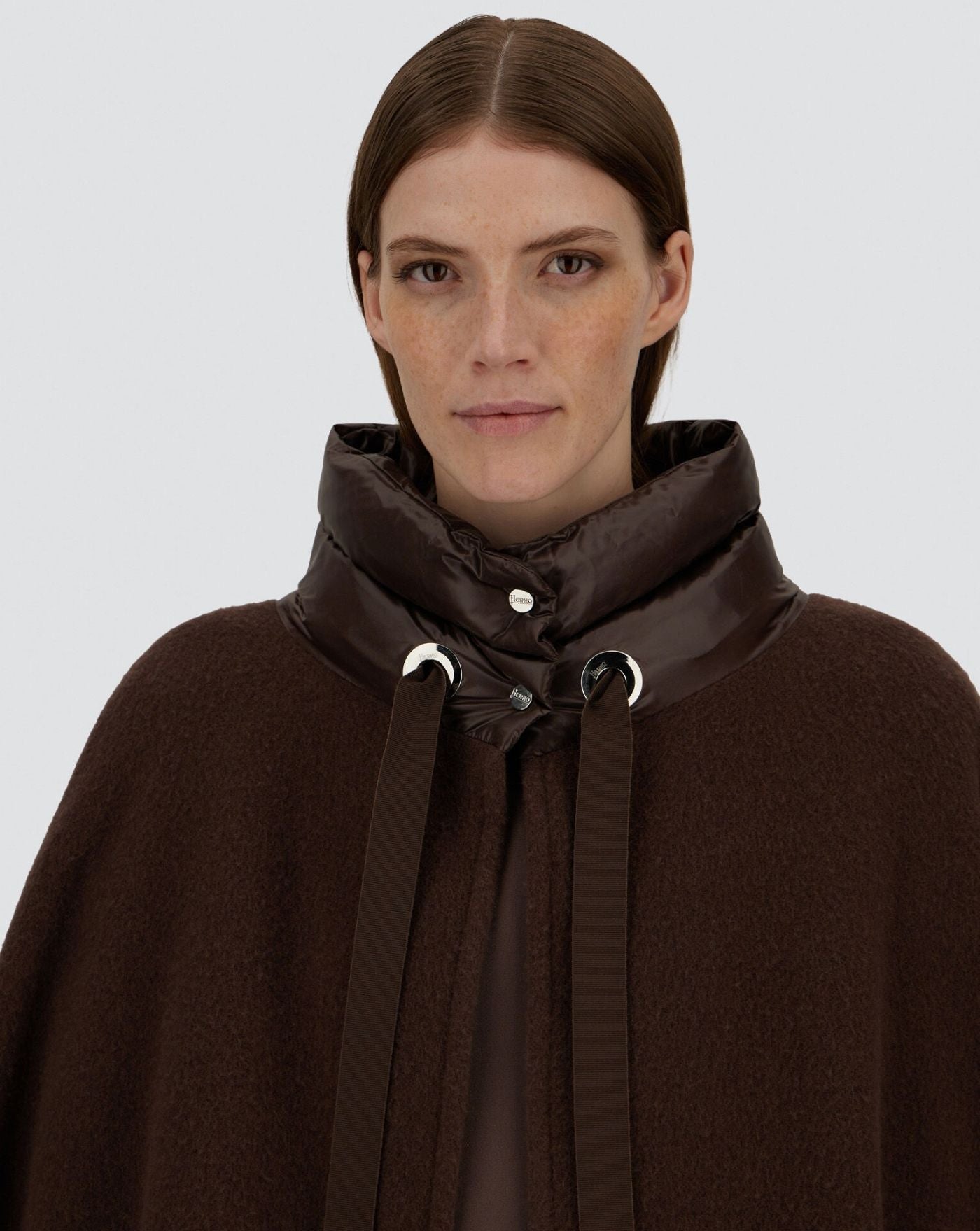 Chaqueta Herno Woman's Woven Cape GC00066DR33395 8810 HERNO 