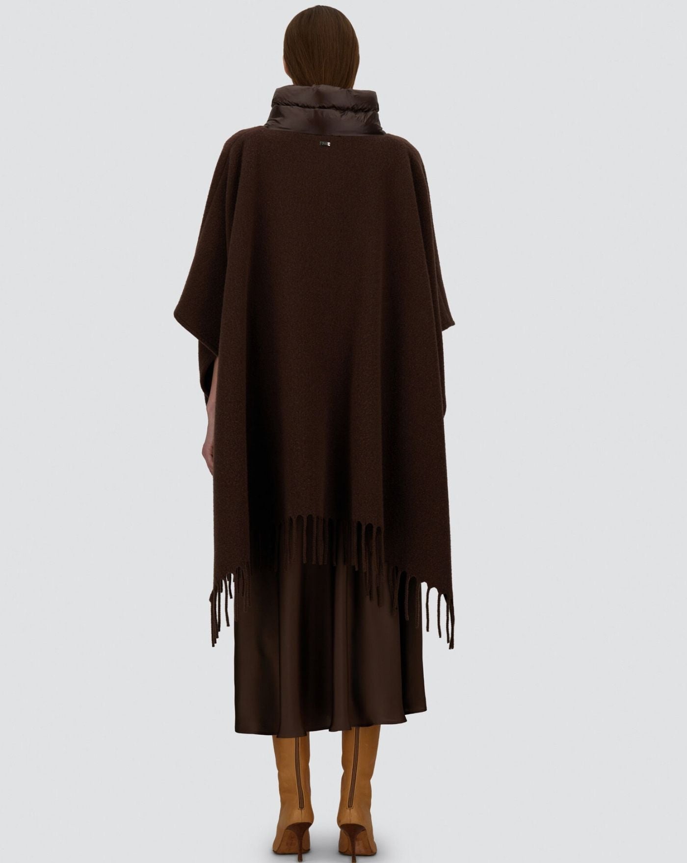Chaqueta Herno Woman's Woven Cape GC00066DR33395 8810 HERNO 