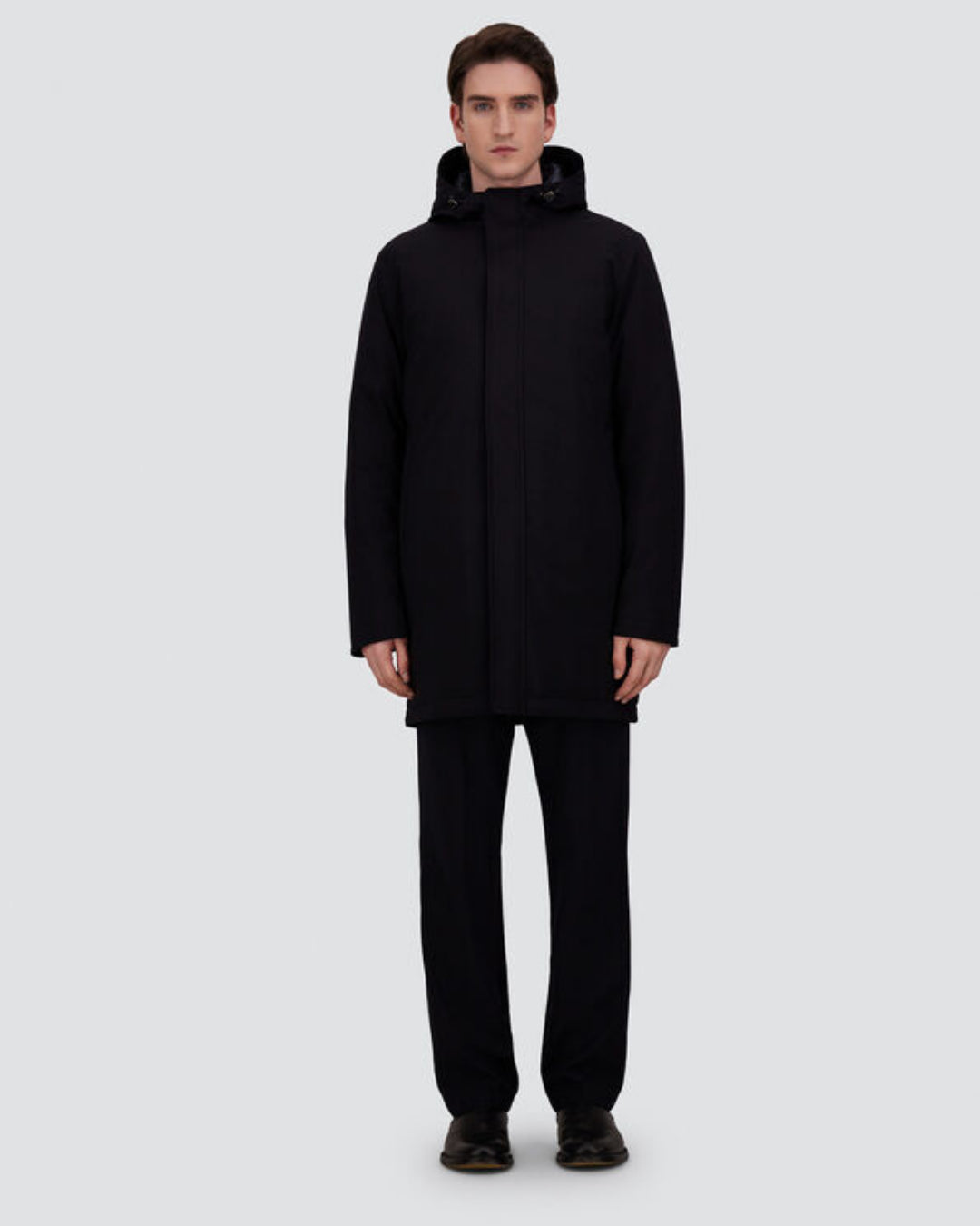 Chaqueta Herno Men's Woven Half Coat PI001363U12650 9210 HERNO 