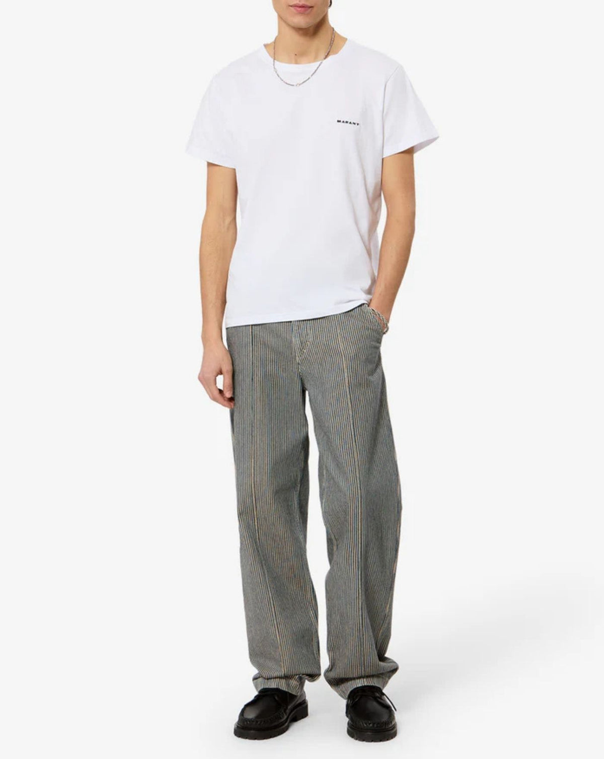 Camiseta Isabel Marant Zafferh TS0047HA B3N13H20WH ISABEL MARANT 