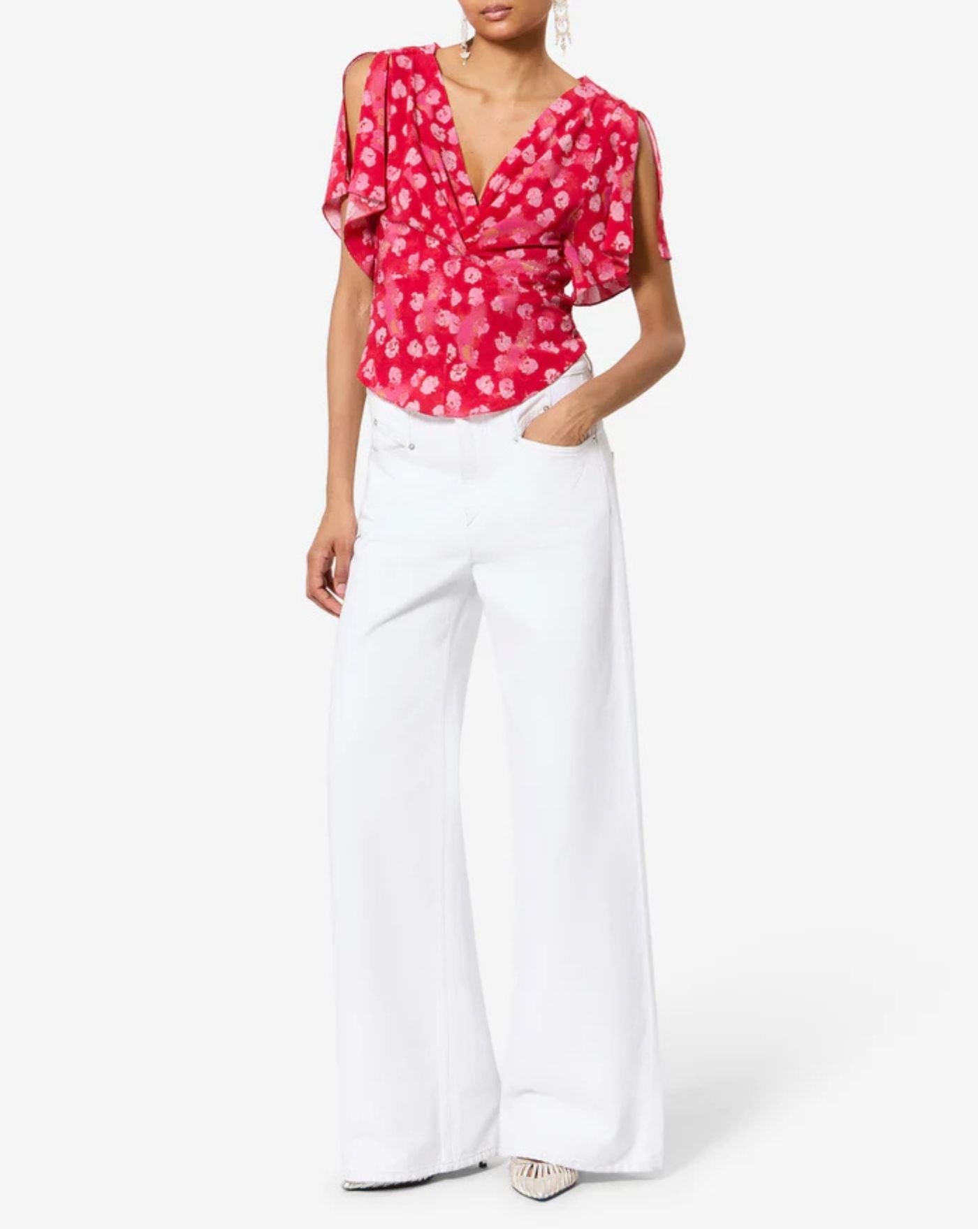 Pantalones Isabel Marant Lemony PA0052FB D1H02I20WH ISABEL MARANT 