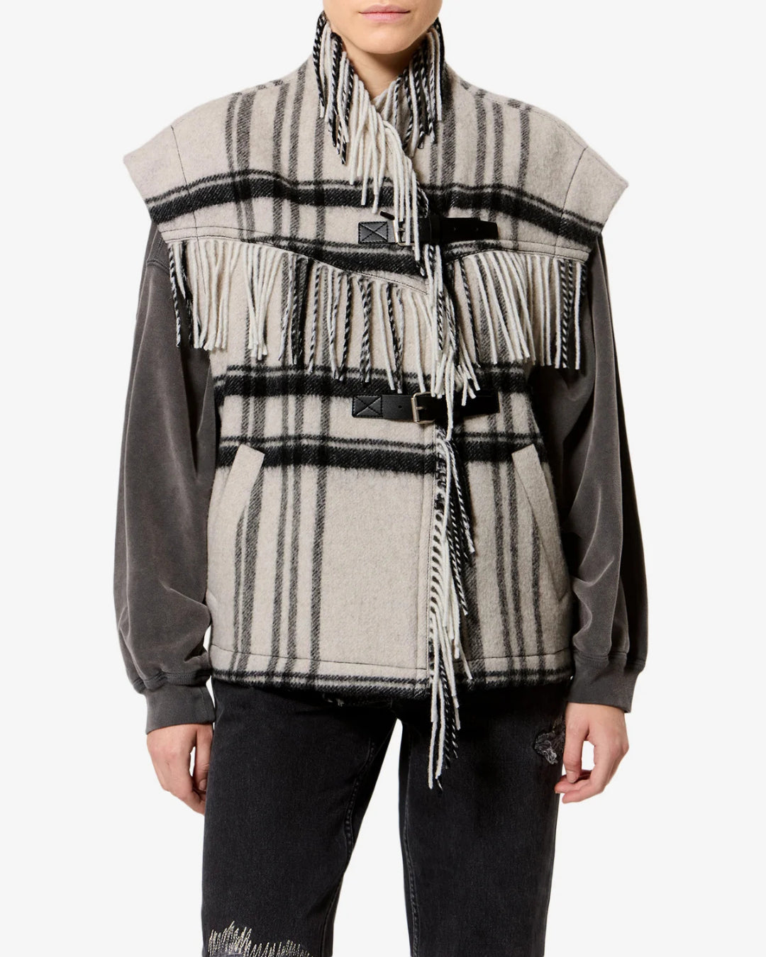 Chaqueta Isabel Marant Ginesa GI0099FA D3D01EECBK ISABEL MARANT 