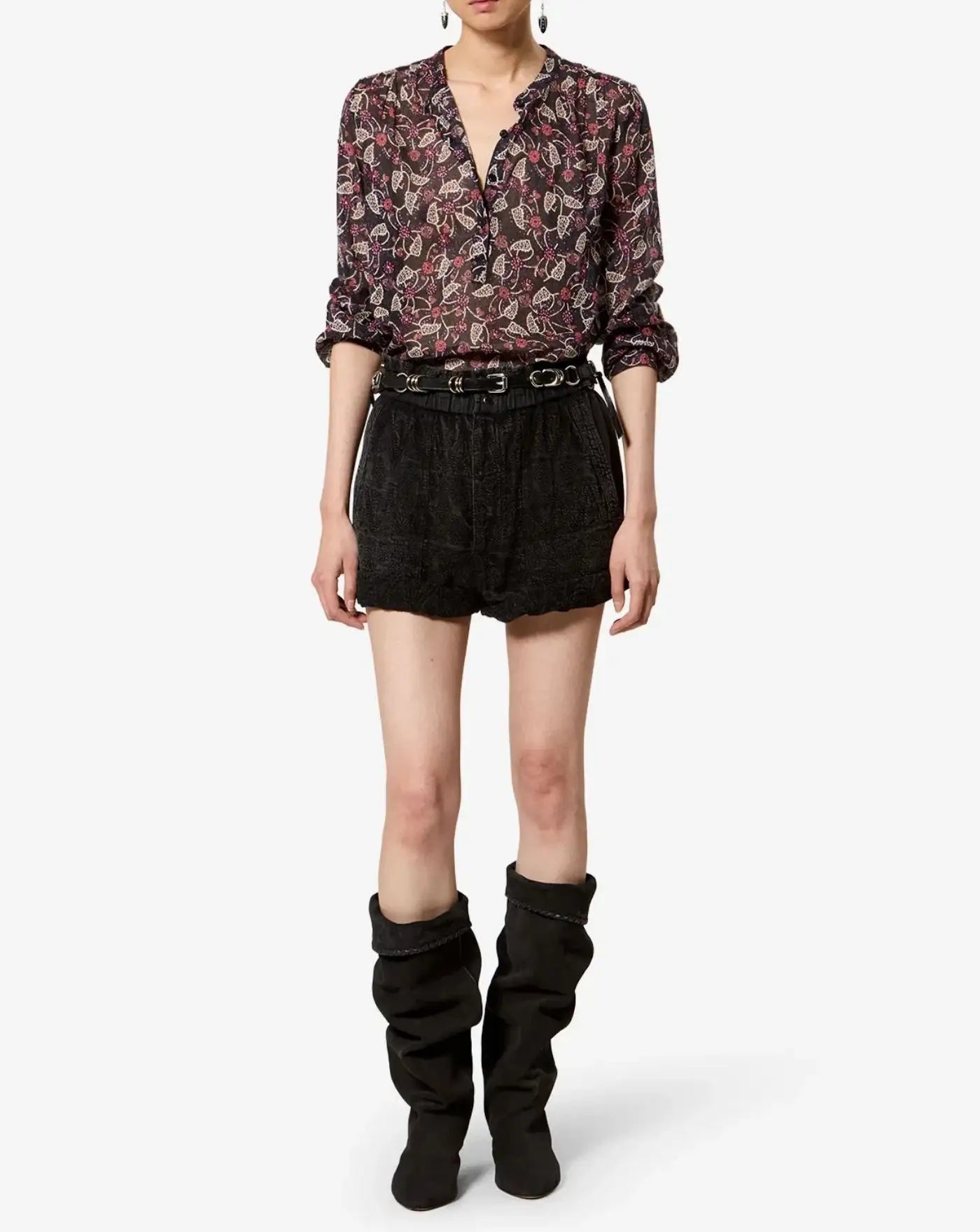 Camisa Isabel Marant Maria HT0029FA D3J03EBKRY ISABEL MARANT 