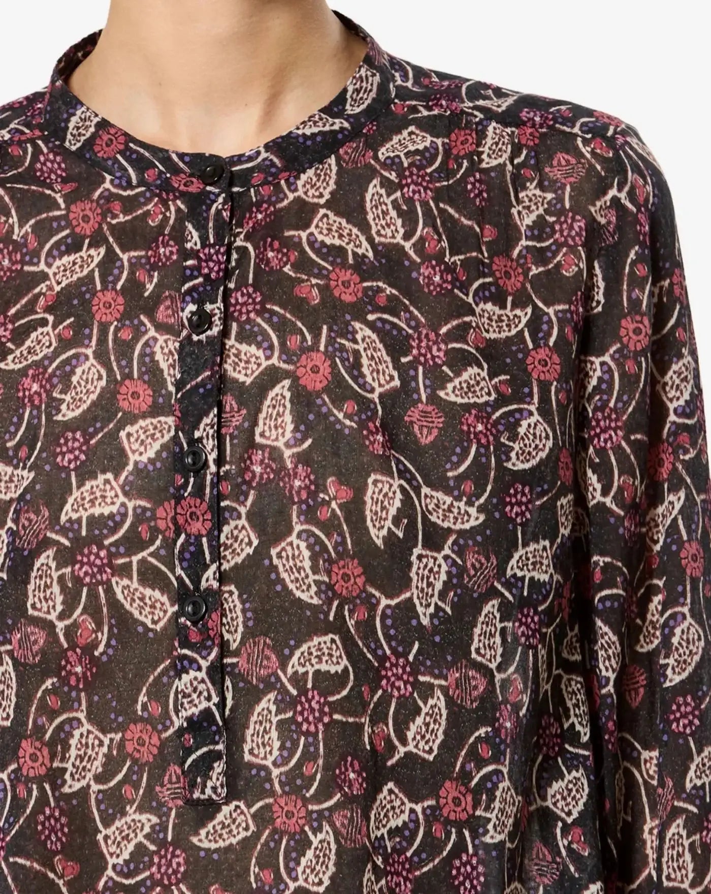 Camisa Isabel Marant Maria HT0029FA D3J03EBKRY ISABEL MARANT 