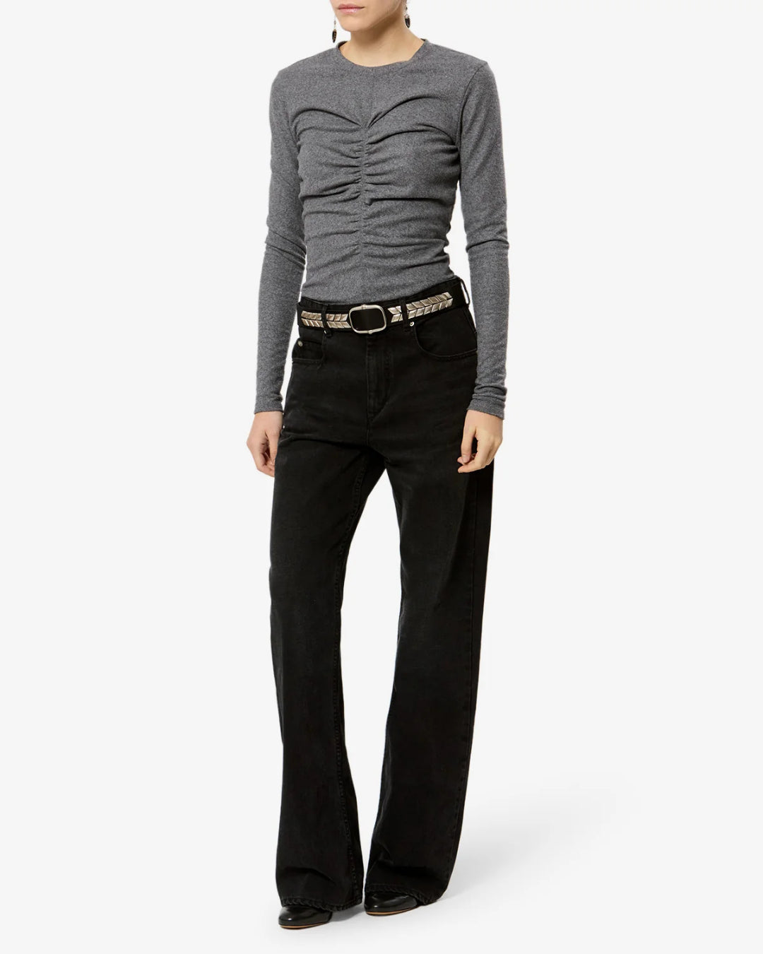 Top Isabel Marant Delesa HT0960FA D3K05E02GY ISABEL MARANT 