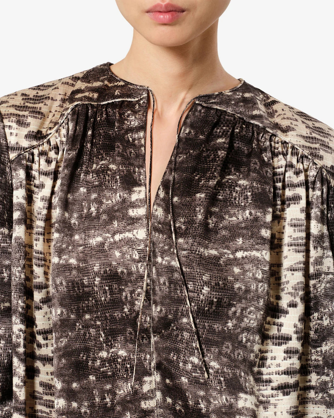 Blusa Isabel Marant Laraya HT0990FA D4J12I90BE ISABEL MARANT 