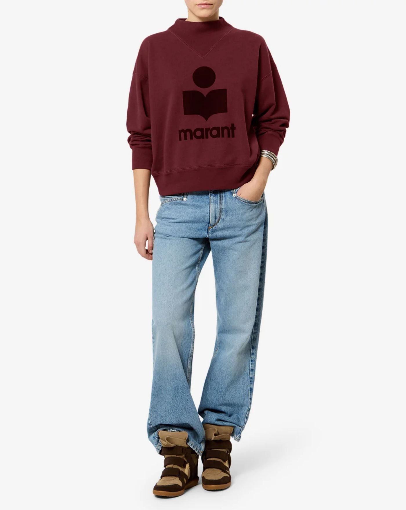 Sudadera Isabel Marant Moby-Gc SW0003FA A1M07EBYBY ISABEL MARANT 