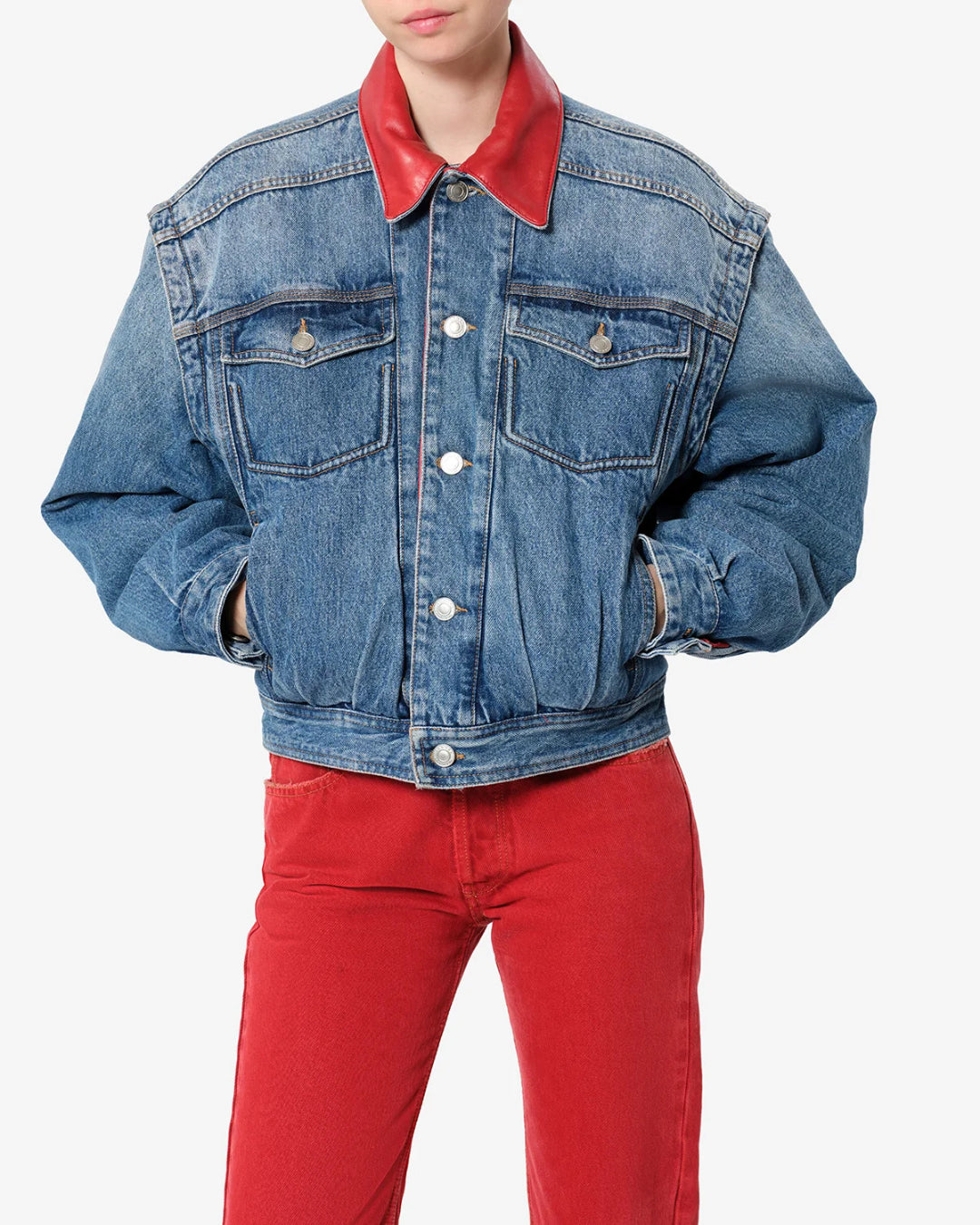 Chaqueta Isabel Marant Devyn VE0814FA D4H01I30BU ISABEL MARANT 