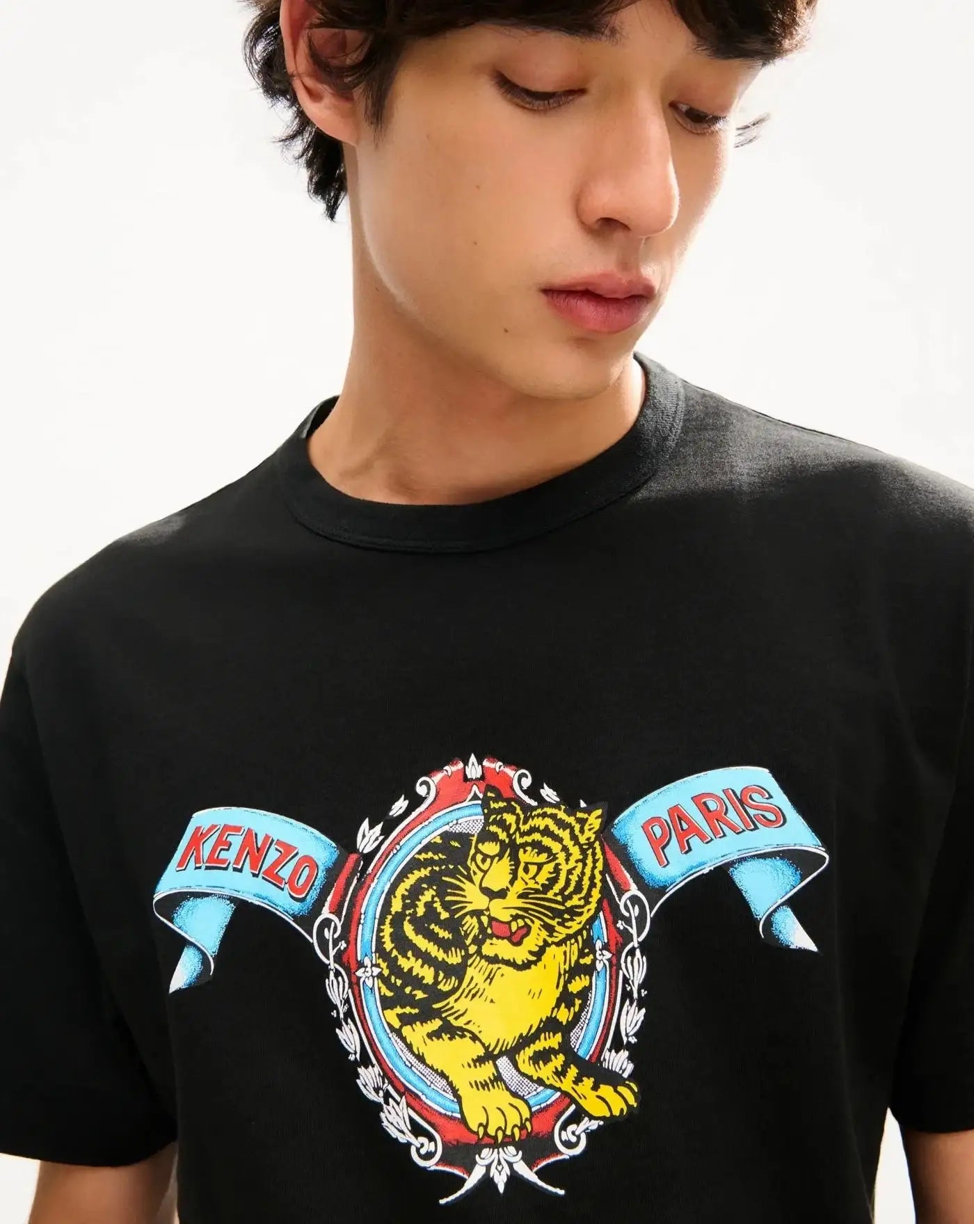 Camiseta Kenzo Jumping Tiger FG65TS2984SG 99J BLACK KENZO 