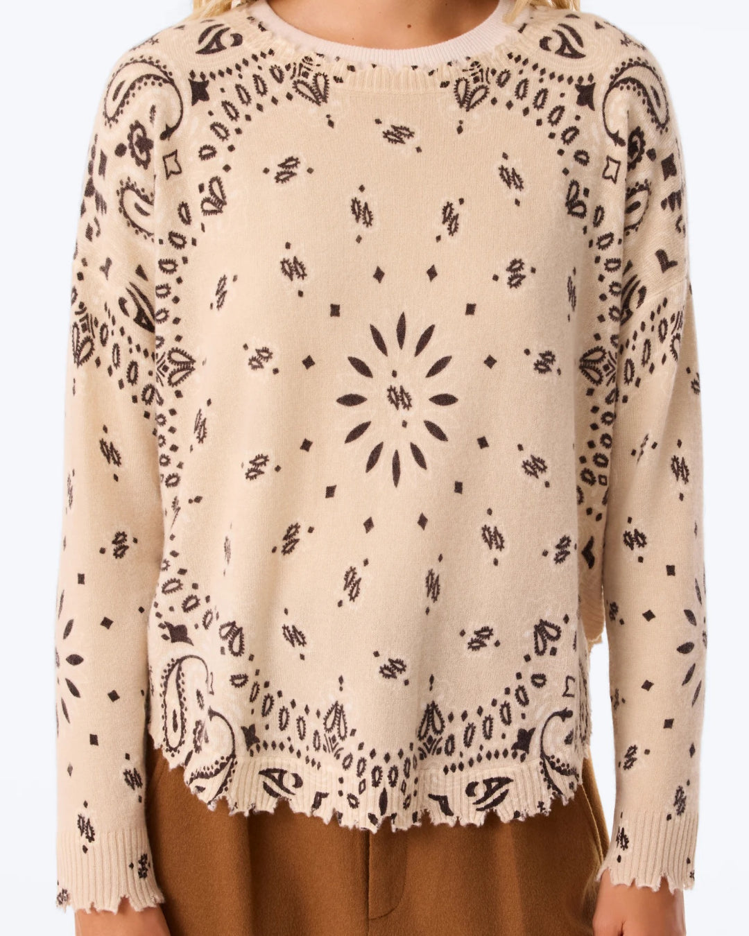Jersey Kujten Mela Bandana Bico F2913 2443 MARRON ORGANI KUJTEN 
