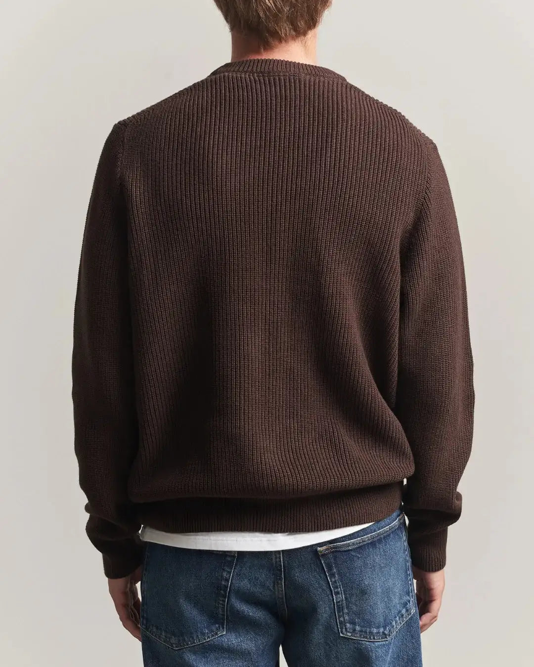 Jersey Les Deux Rib Crewneck Knit 1002188 867 LES DEUX 