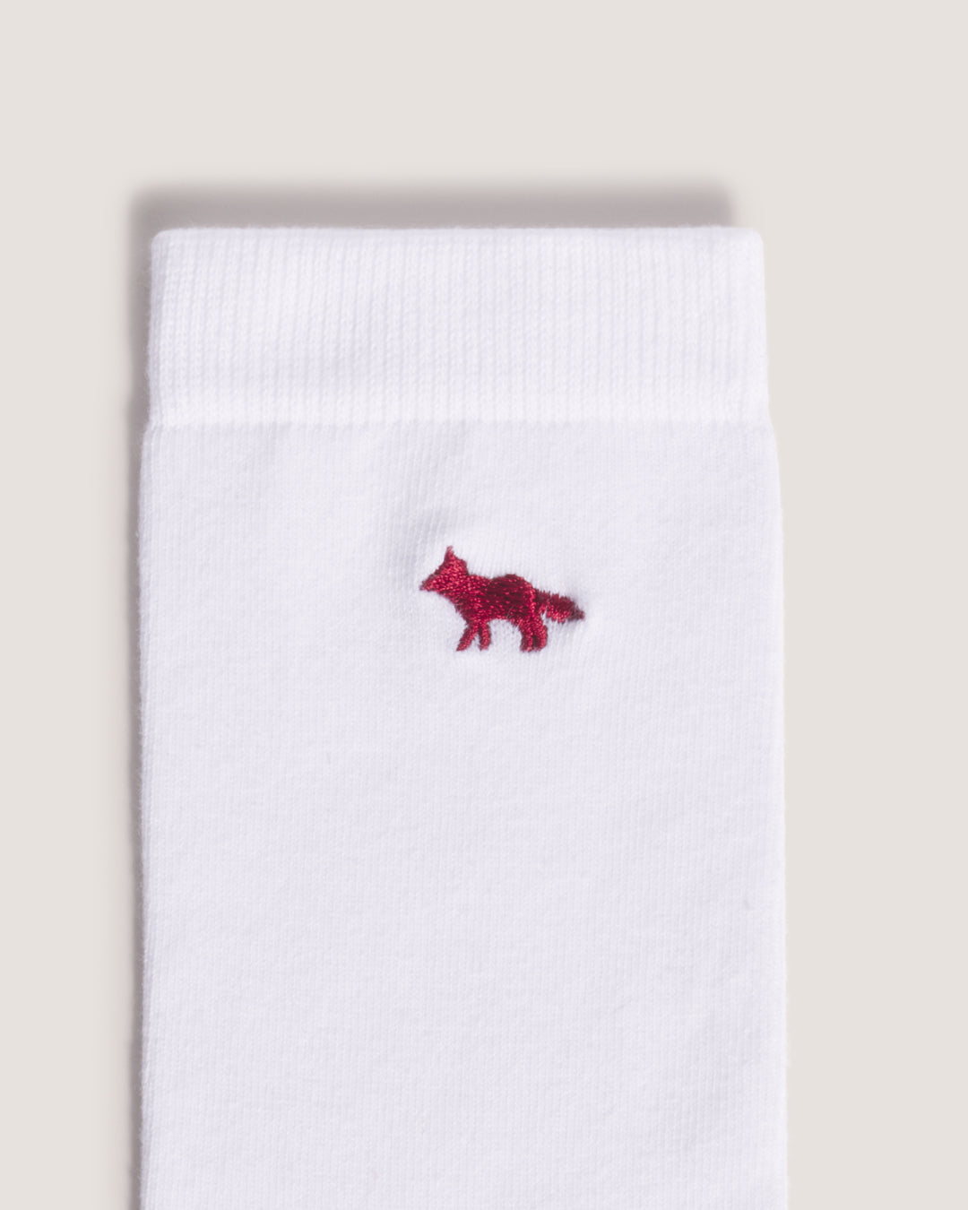 Calcetines Maison Kitsune Profile Fox Socks MRUAS02KT1248 P100 MAISON KITSUNE 