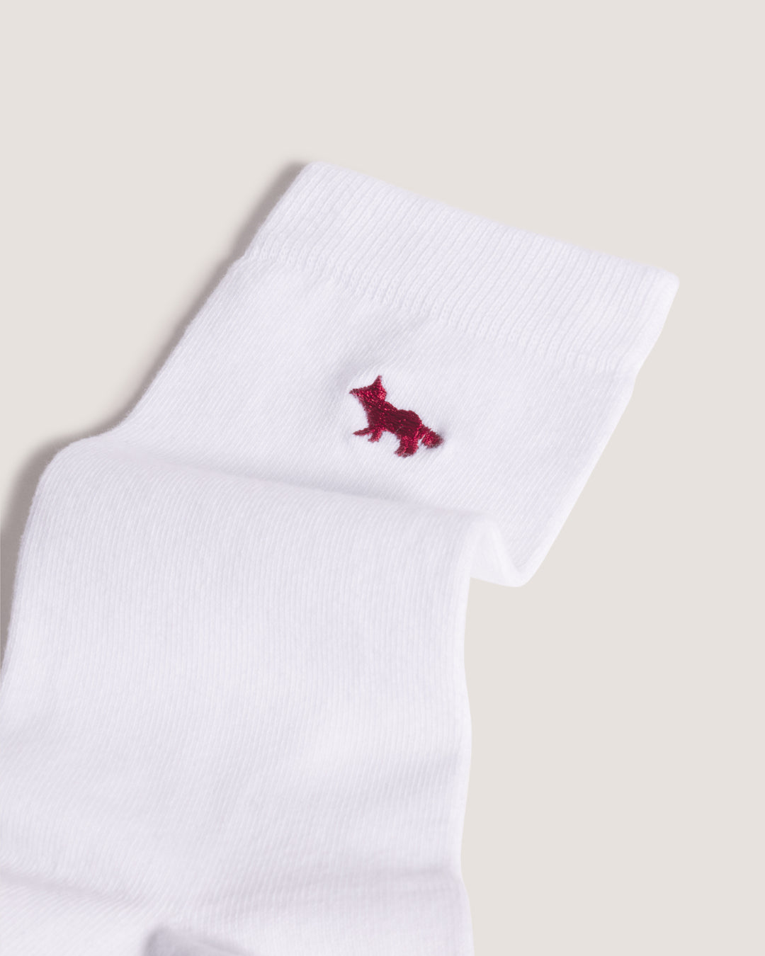 Calcetines Maison Kitsune Profile Fox Socks MRUAS02KT1248 P100 MAISON KITSUNE 