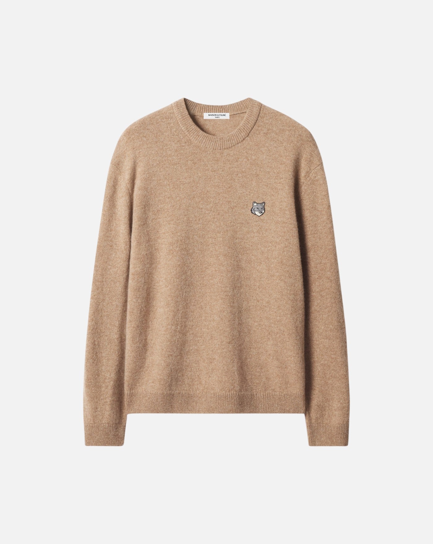 Jersey Maison Kitsune Fox Head Lambswool Comfort Jumper PM00803KT1006 0549 MAISON KITSUNE 