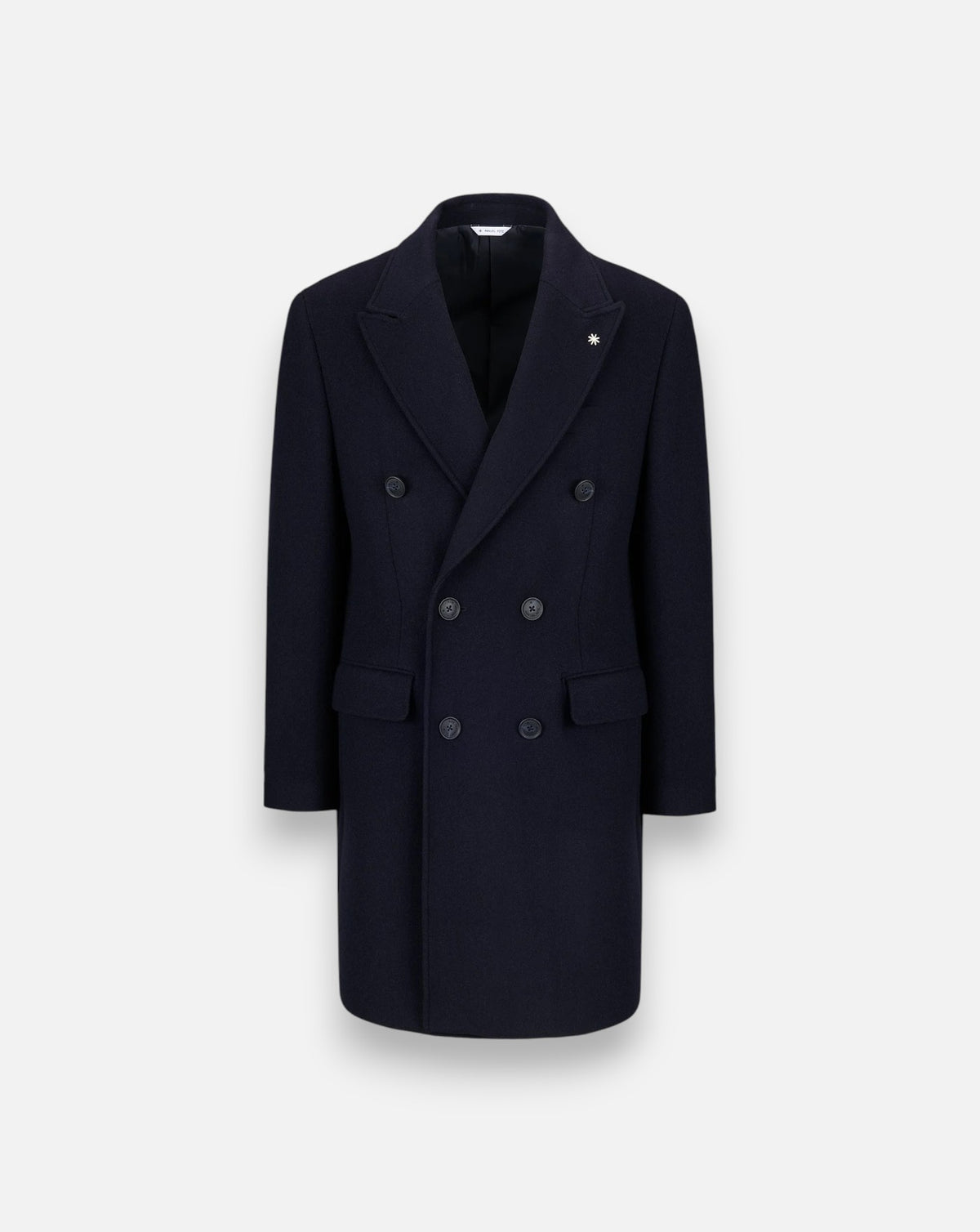 Abrigo Manuel Ritz Double Breasted Wool Blend Coat 4132C4438C 263738 89 MANUEL RITZ 