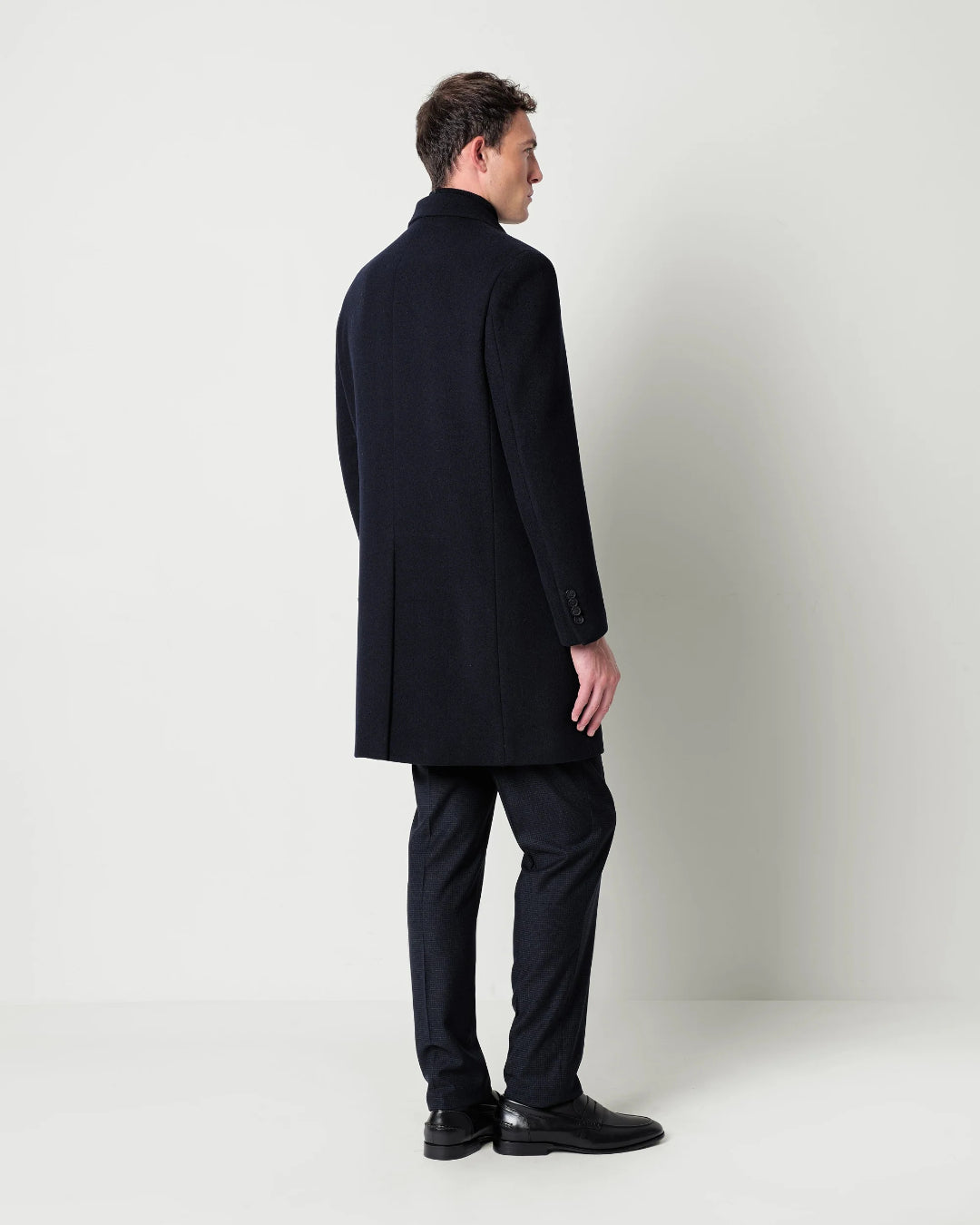 Abrigo Manuel Ritz Double Breasted Wool Blend Coat 4132C4438C 263738 89 MANUEL RITZ 