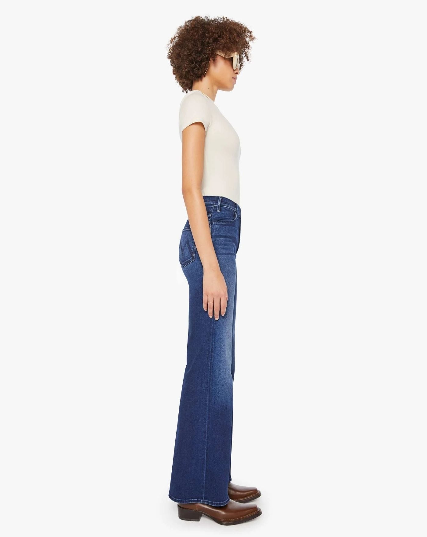 Pantalones Mother Denim The Hustler Roller Sneak 105071156 HCM MOTHER 