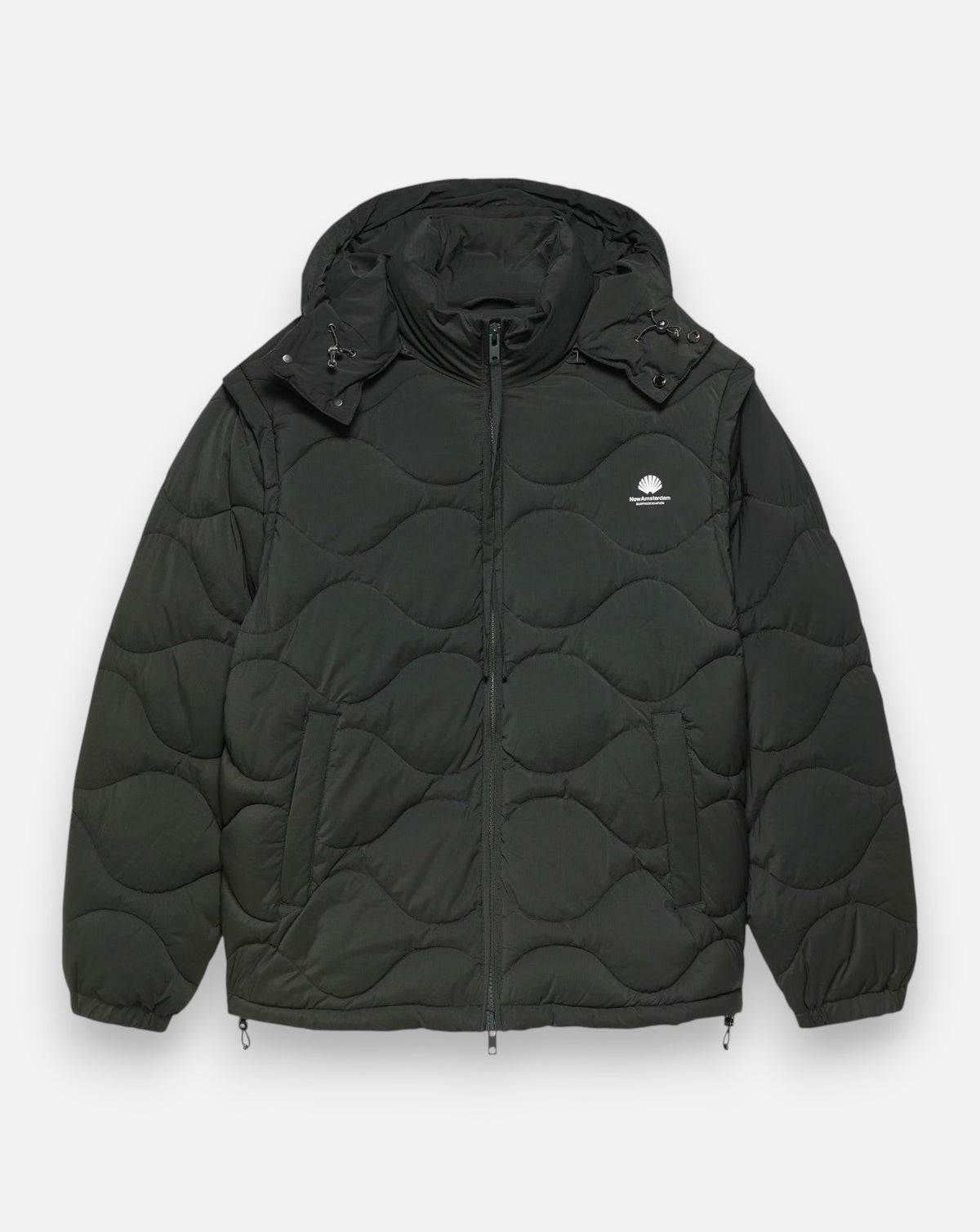 Chaqueta New Amsterdam Detechable 2602002002 OLIVE NEW AMSTERDAM 