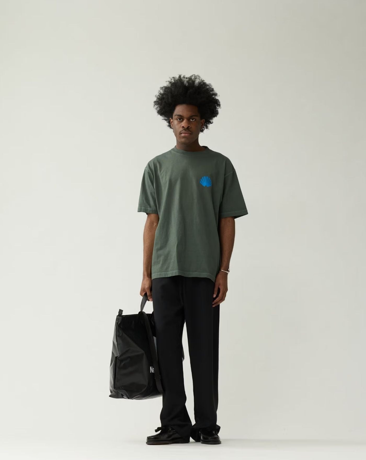 Camiseta New Amsterdam Logo Tee Teal Deep Sea 2602070003 TEAL/DEEP SEA NEW AMSTERDAM 