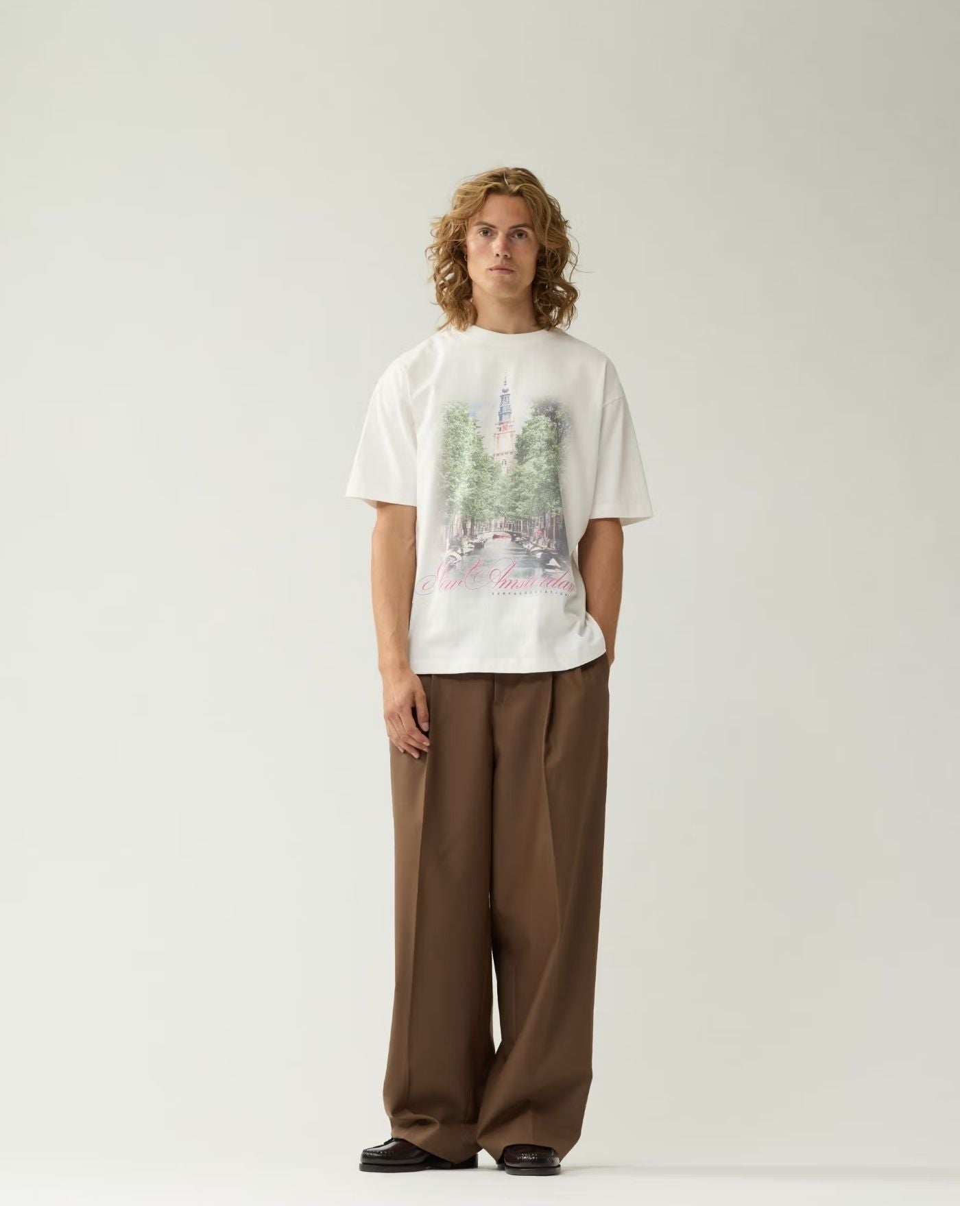 Camiseta New Amsterdam City of Water 2602078002 WHASHED WHITE NEW AMSTERDAM 