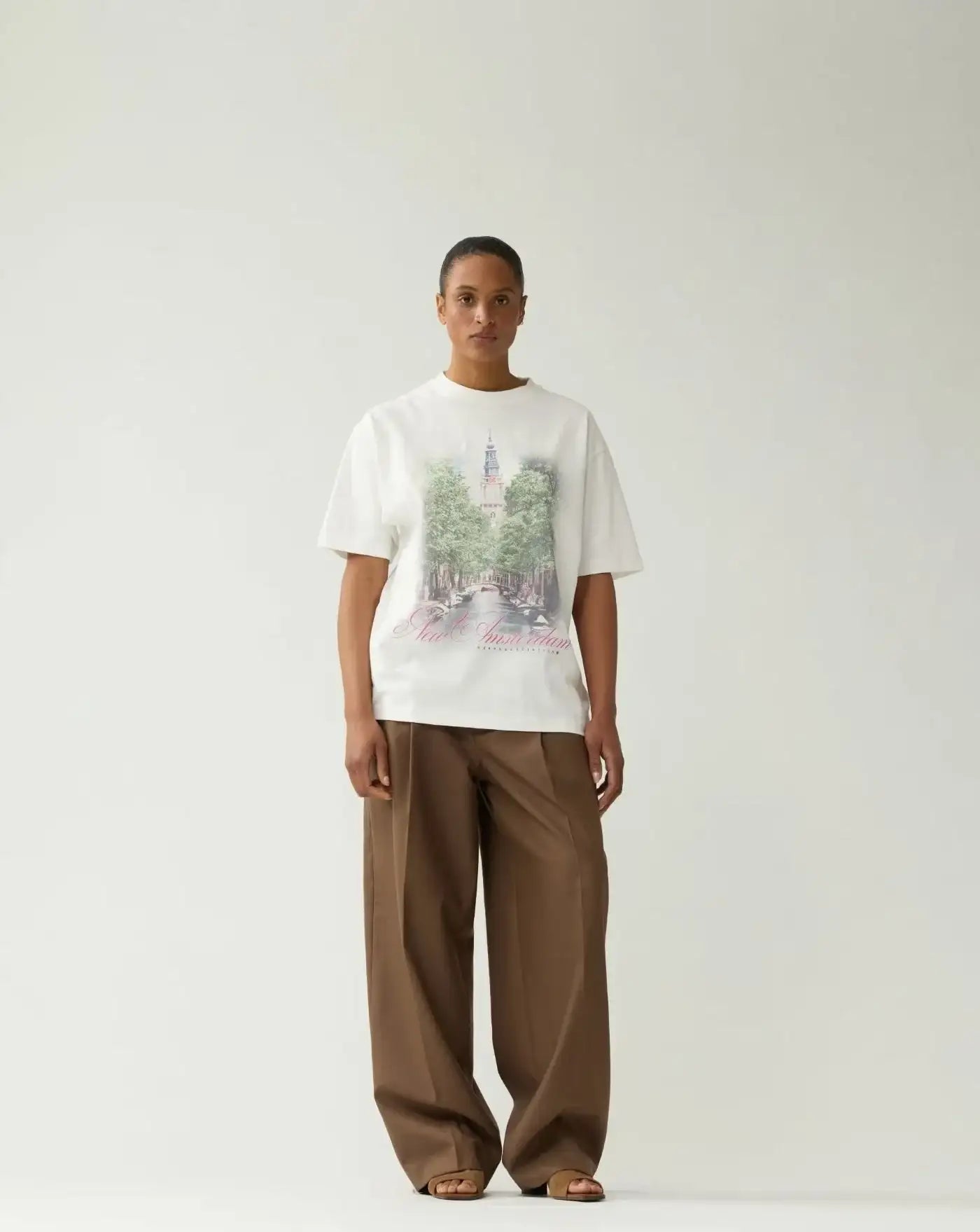 Camiseta New Amsterdam City of Water 2602078002 WHASHED WHITE NEW AMSTERDAM 