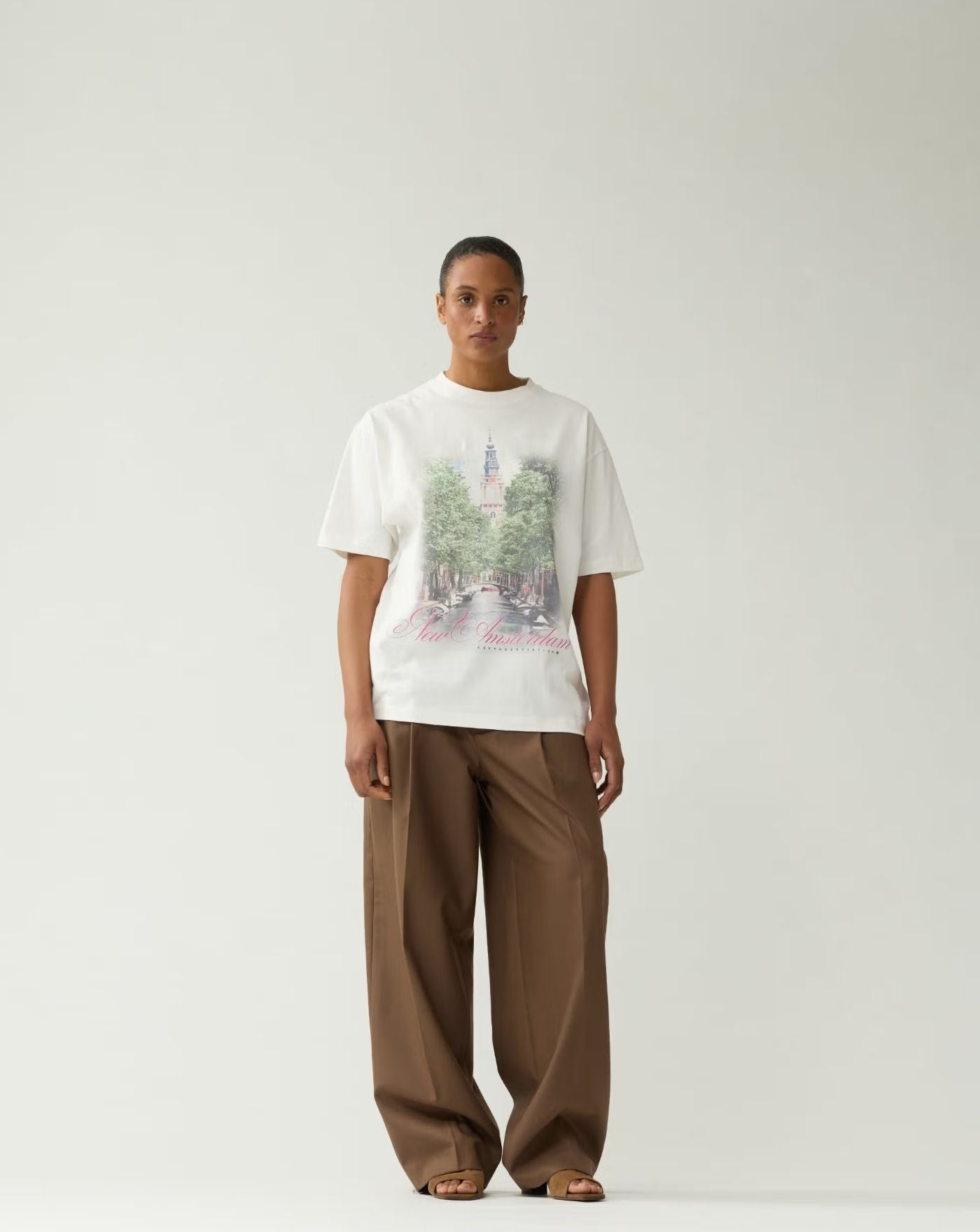 Camiseta New Amsterdam City of Water 2602078002 WHASHED WHITE NEW AMSTERDAM 