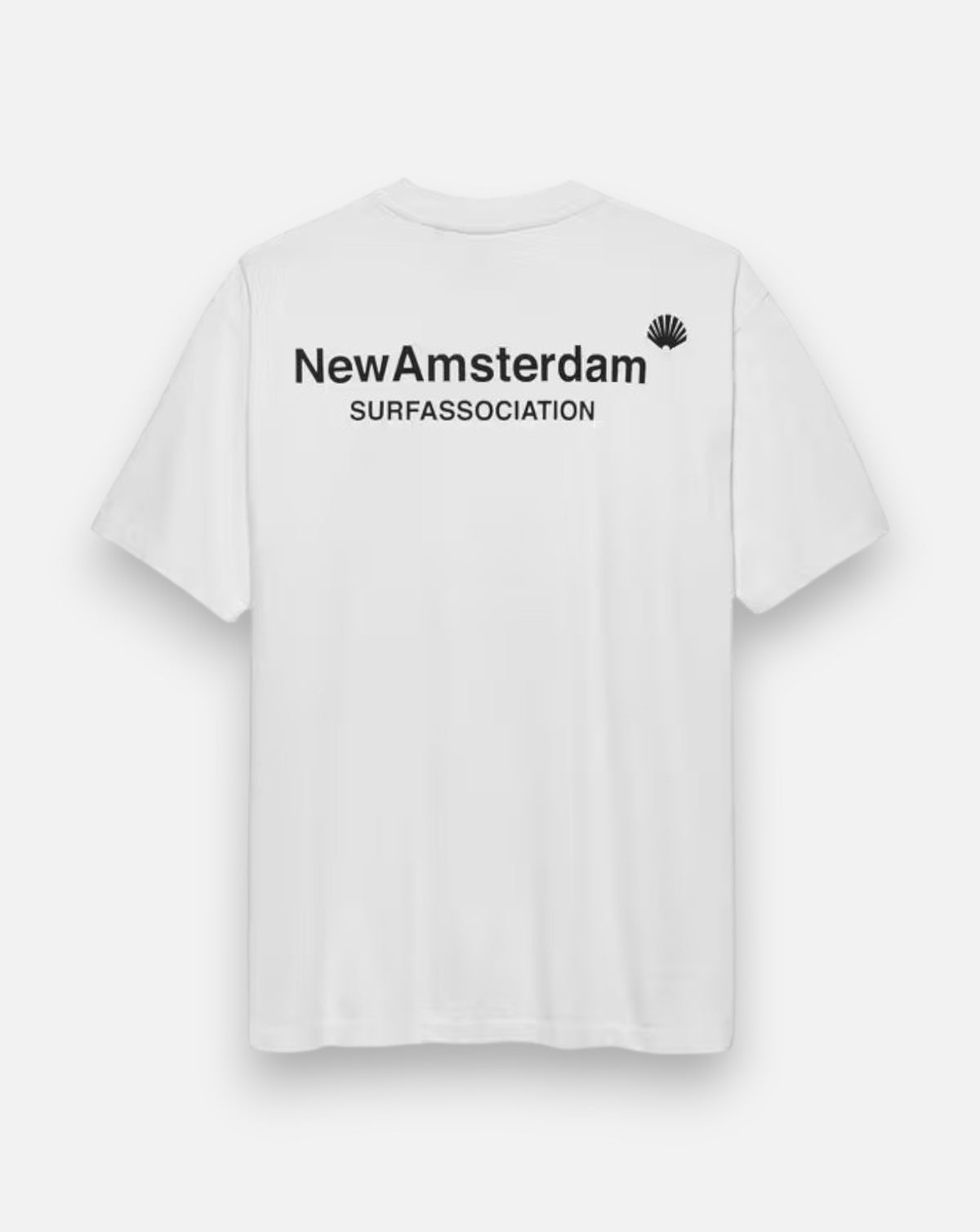 Camiseta New Amsterdam Logo 9909185001 WHITE/BLACK NEW AMSTERDAM 