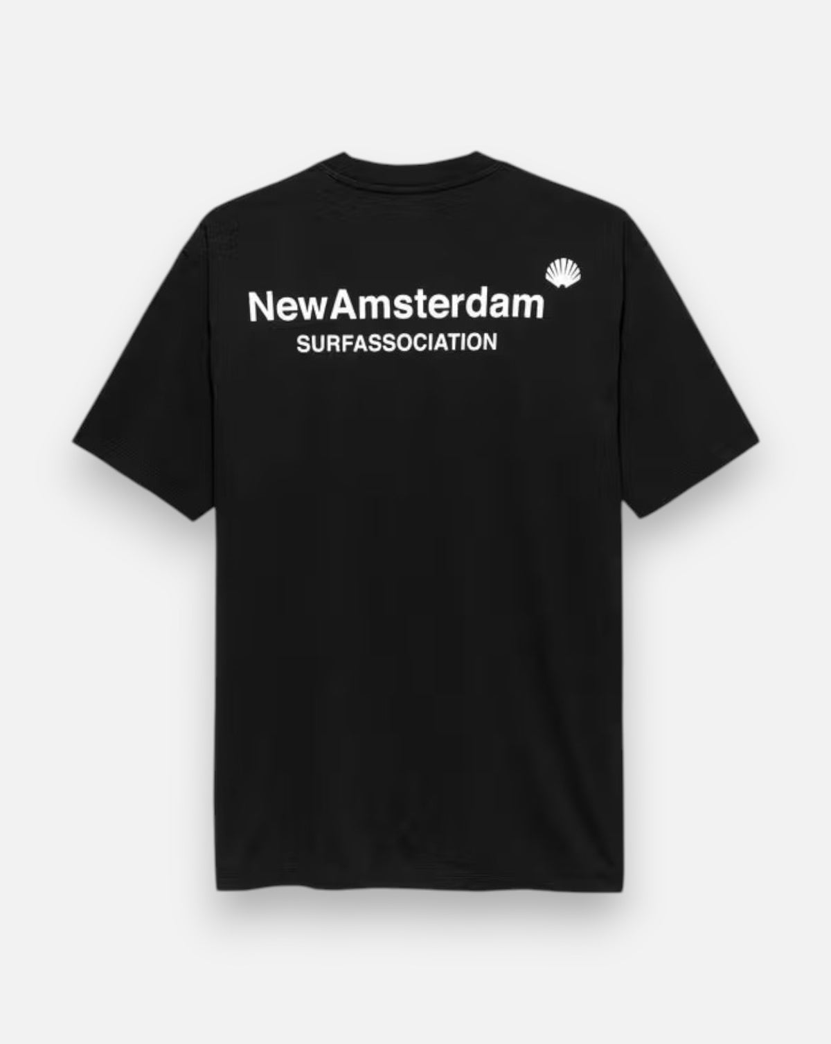 Camiseta New Amsterdam Logo 9909185002 BLACK/WHITE NEW AMSTERDAM 