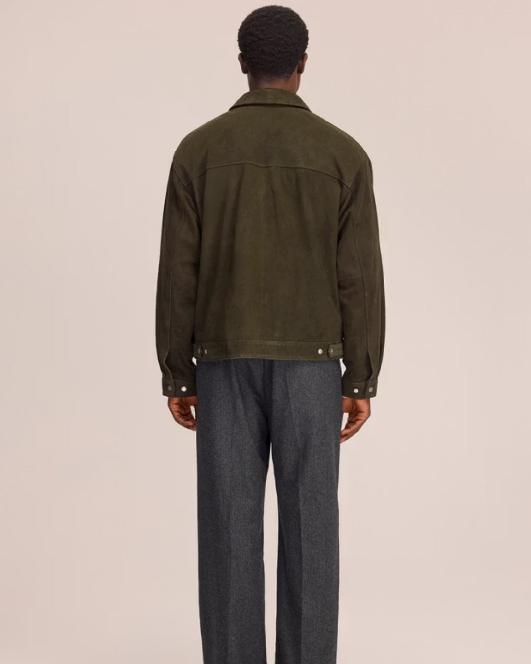 Chaqueta NN.07 Petrus - Suede jacket<BR/> 2610000045 387 NN. 07 