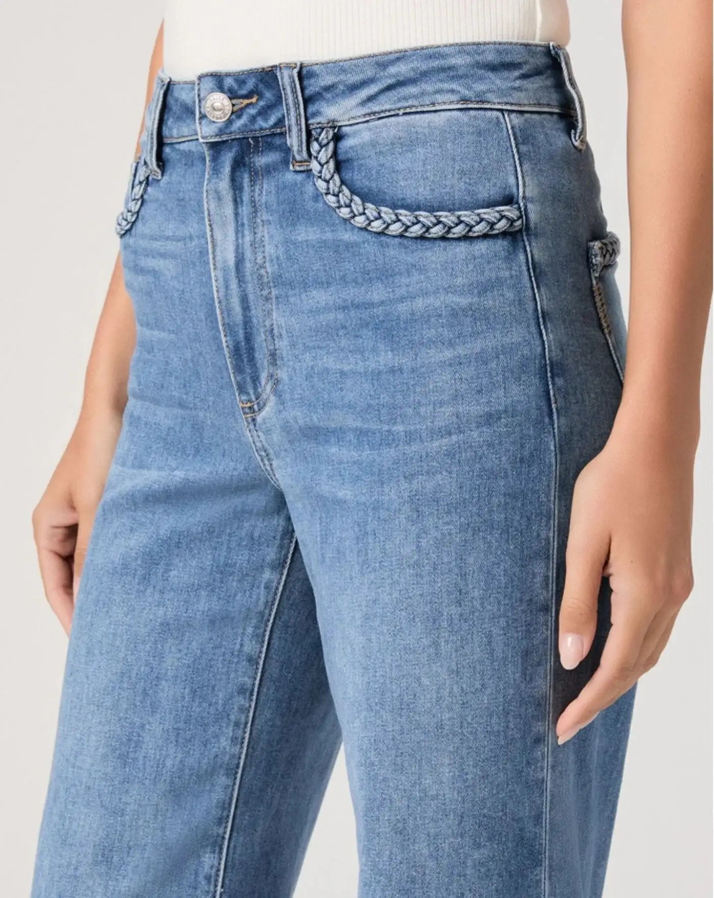 Pantalones Paige Denim Anessa<BR/> 1N24F72-D079 WD079 PAIGE 