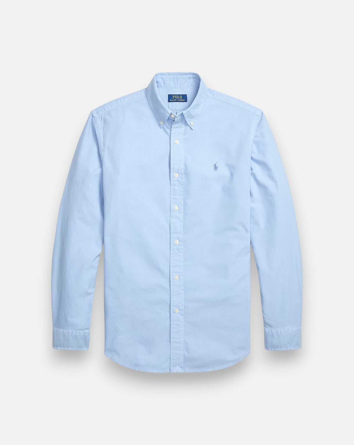 Camisa Polo Ralph Lauren Oxford 710805564528 CHAMBRAY BLUE POLO RALPH LAUREN 