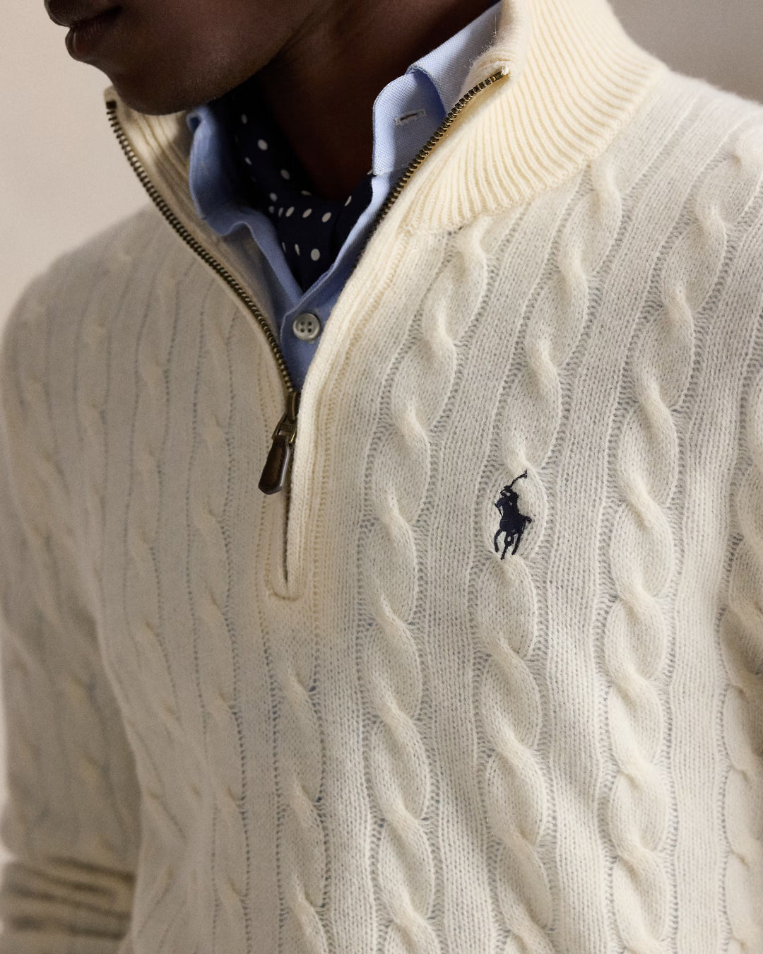Jersey Polo Ralph Lauren Ochos 710876766001 ANDOVER CREAM POLO RALPH LAUREN 