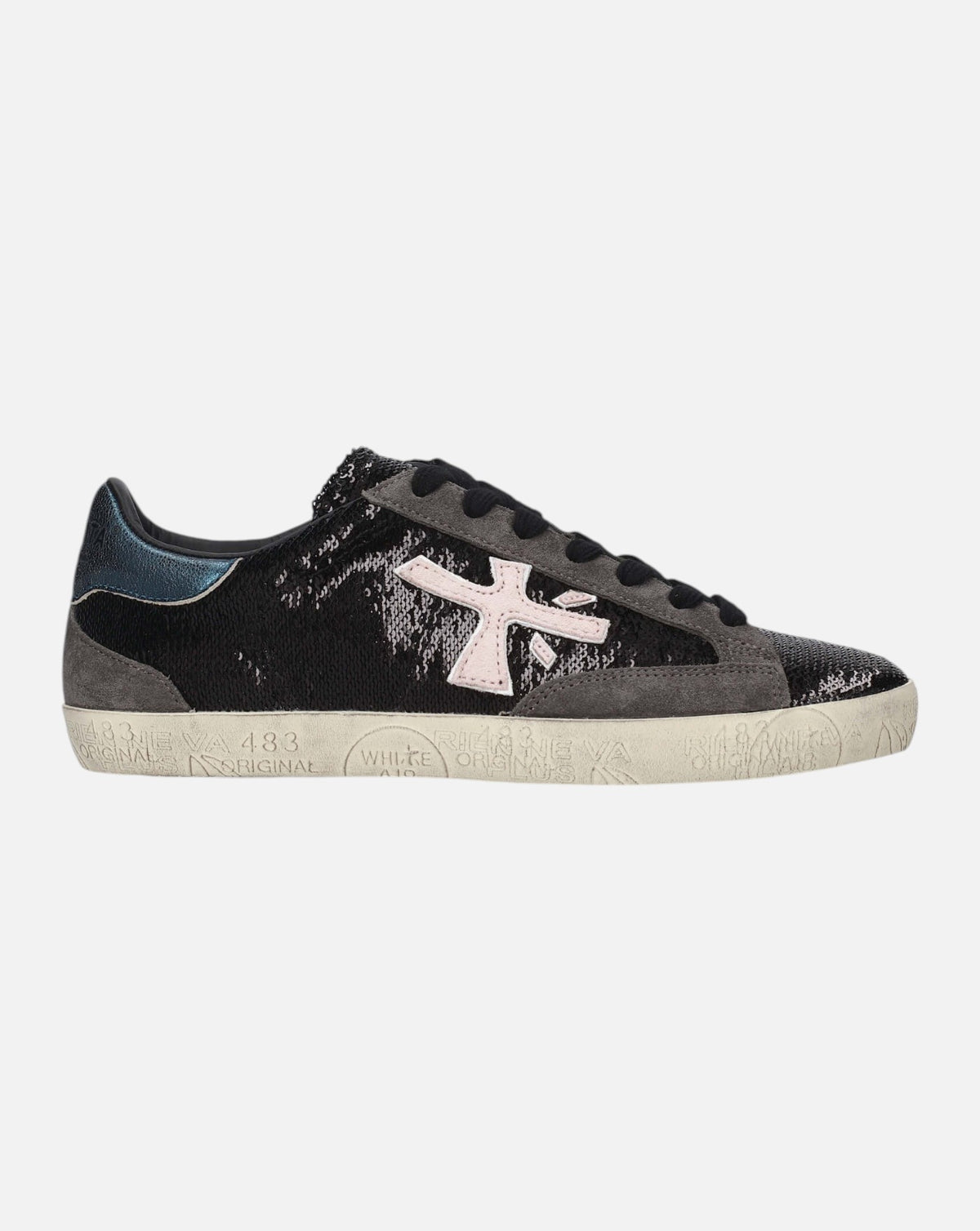Zapatillas Premiata Stevend 8496<BR/> STEVEND 8496 BLACK PREMIATA 