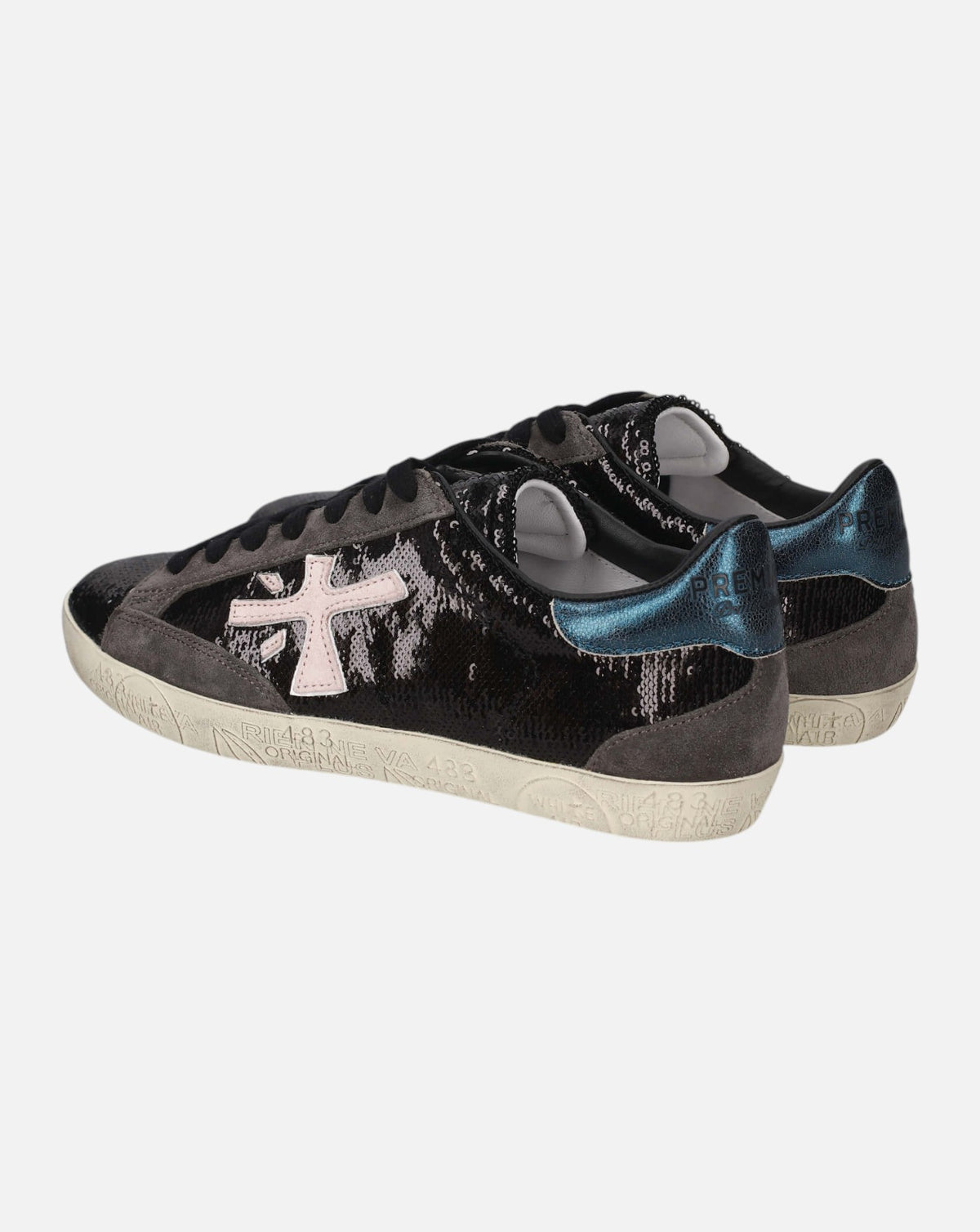 Zapatillas Premiata Stevend 8496<BR/> STEVEND 8496 BLACK PREMIATA 