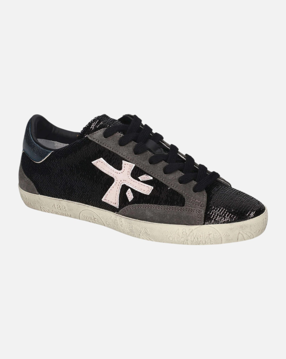 Zapatillas Premiata Stevend 8496<BR/> STEVEND 8496 BLACK PREMIATA 