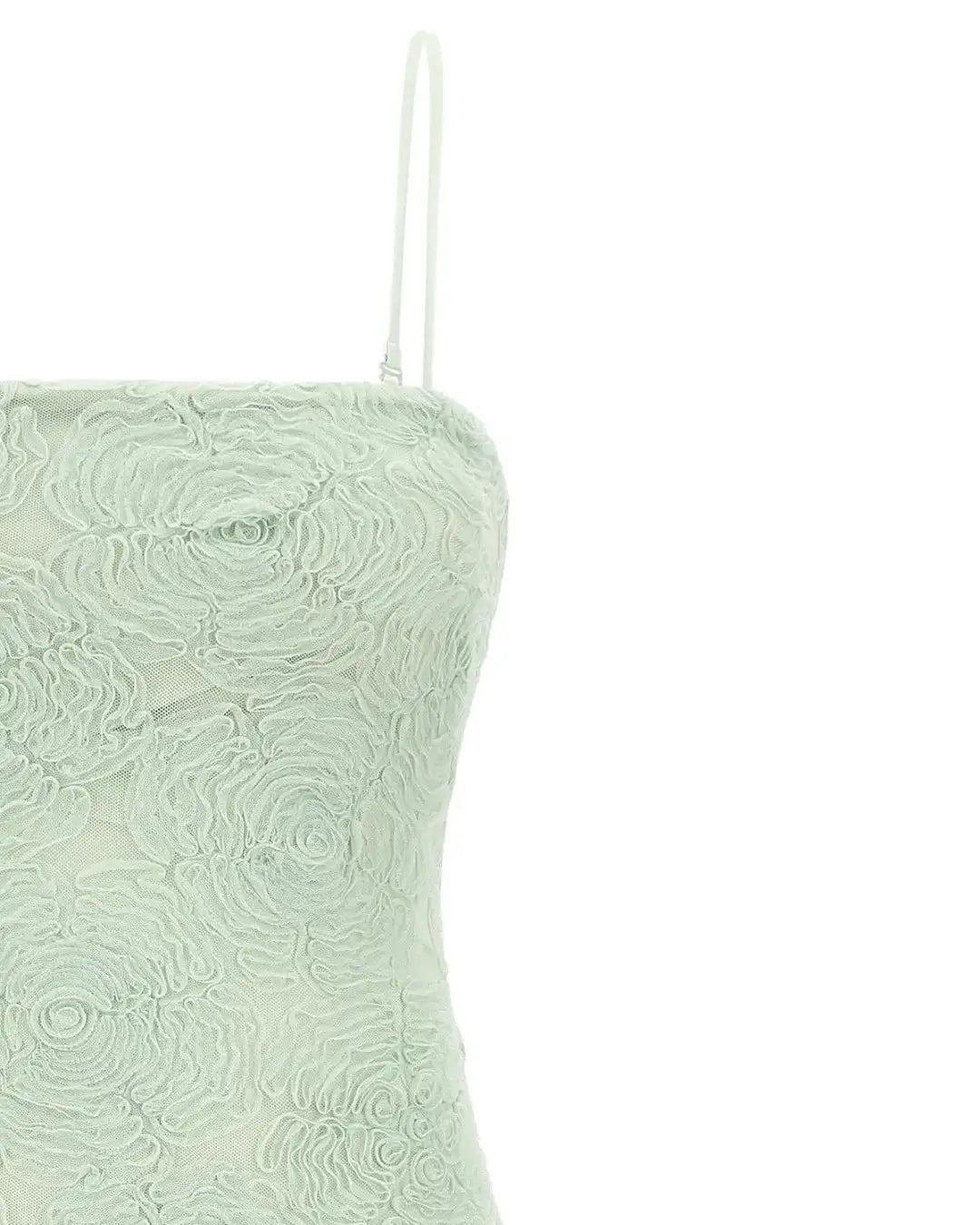 Vestido Rotate Flower Mesh Flounce Dress 1162751326 1326 ROTATE 