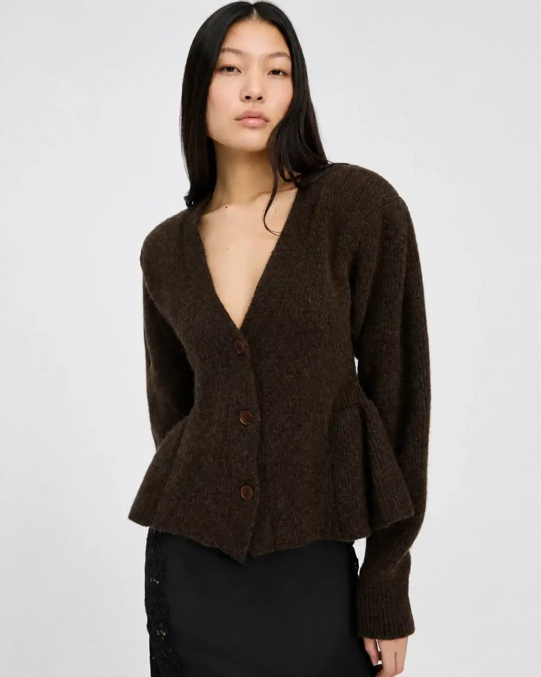 Chaqueta Rotate Knit Peplum Cardigan 1166181667 1667 ROTATE 