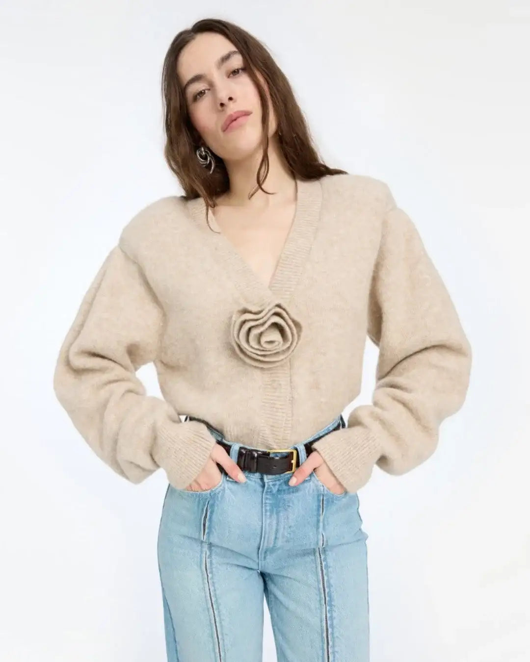 Chaqueta Rotate Knit Flower Cardigan 1166581832 1832 ROTATE 